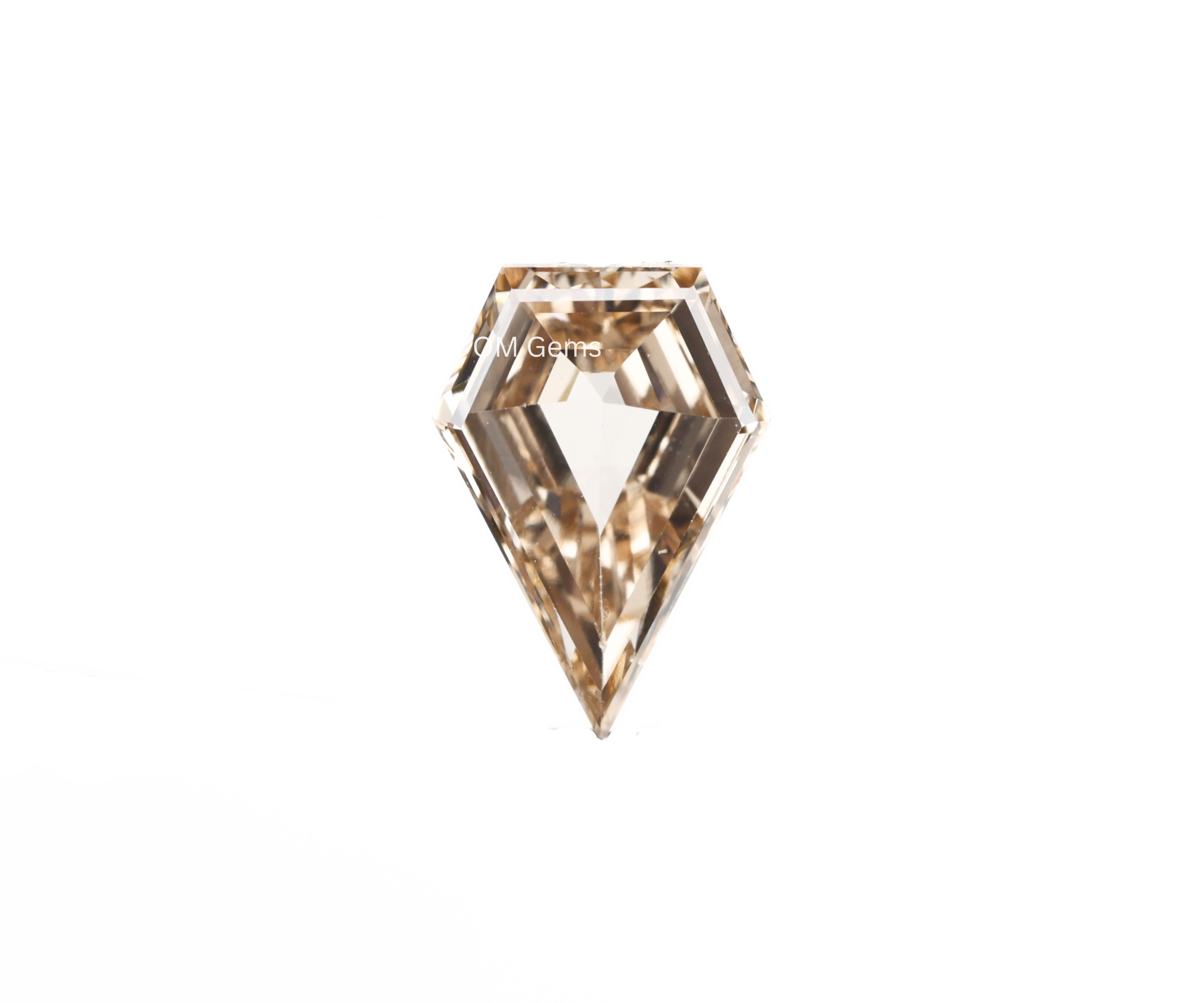 Champagne Pentagon Cut Lab Grown Diamond