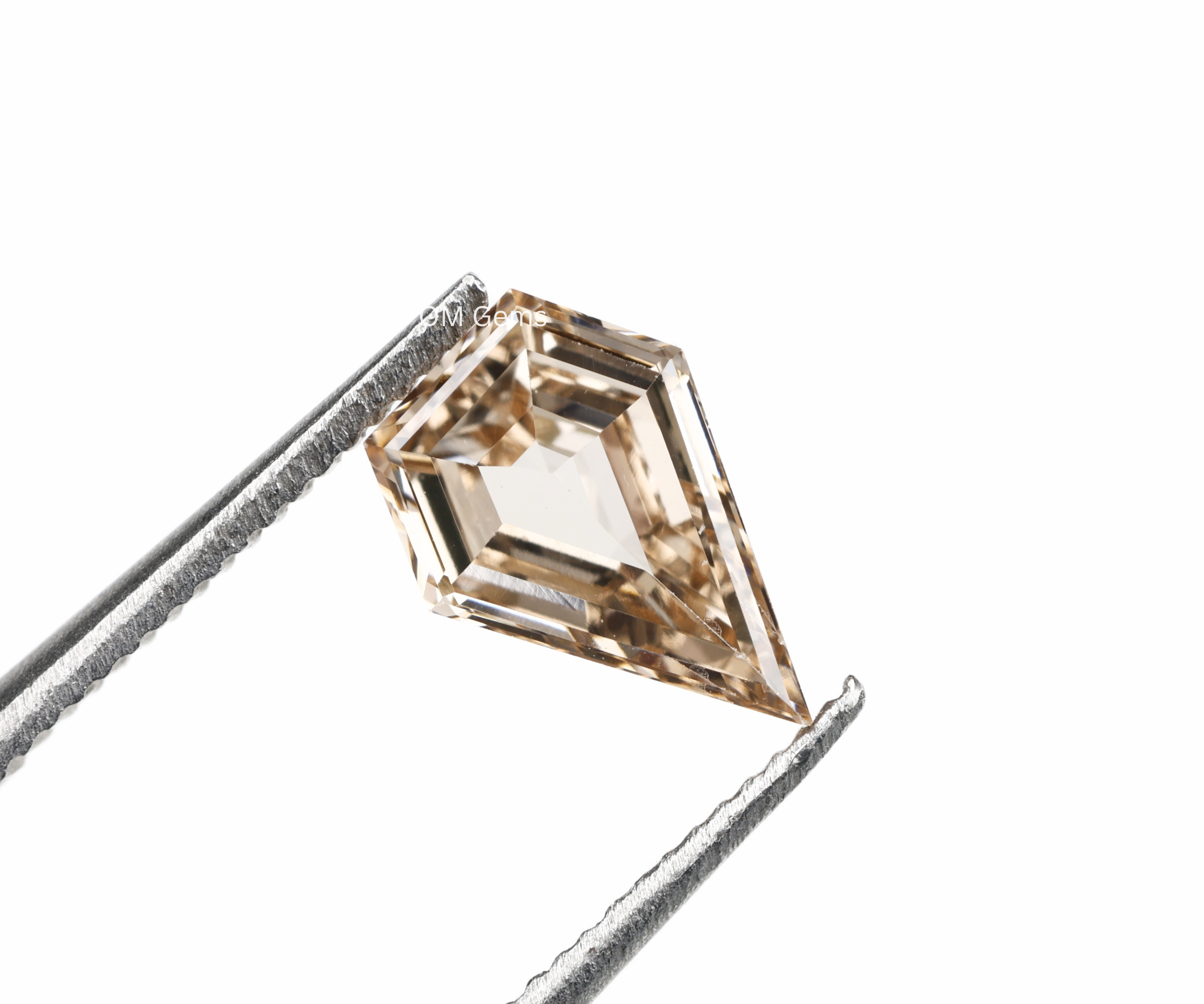 Champagne Pentagon Cut Lab Grown Diamond