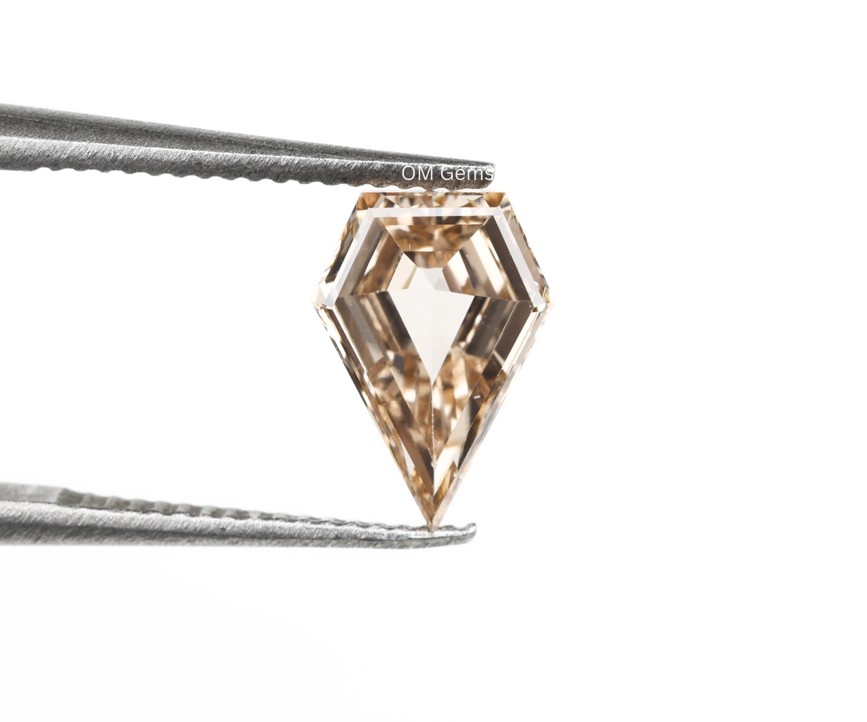 Champagne Pentagon Cut Lab Grown Diamond