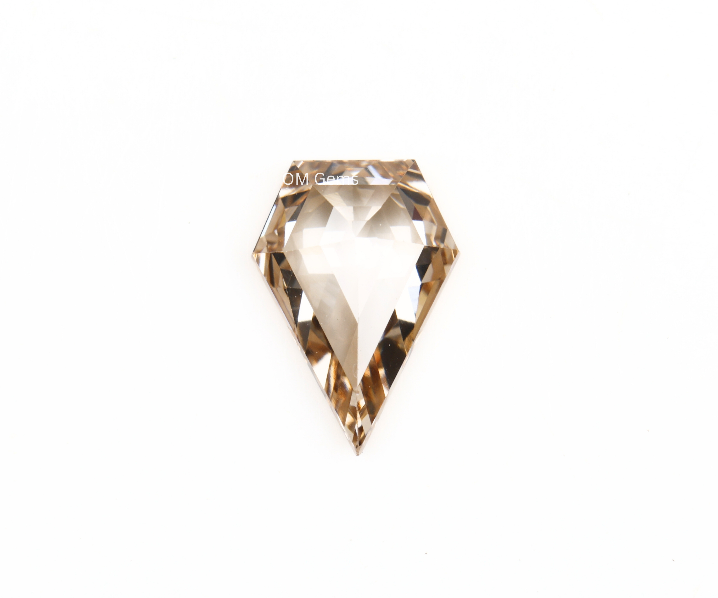 Champagne Pentagon Cut Lab Grown Diamond