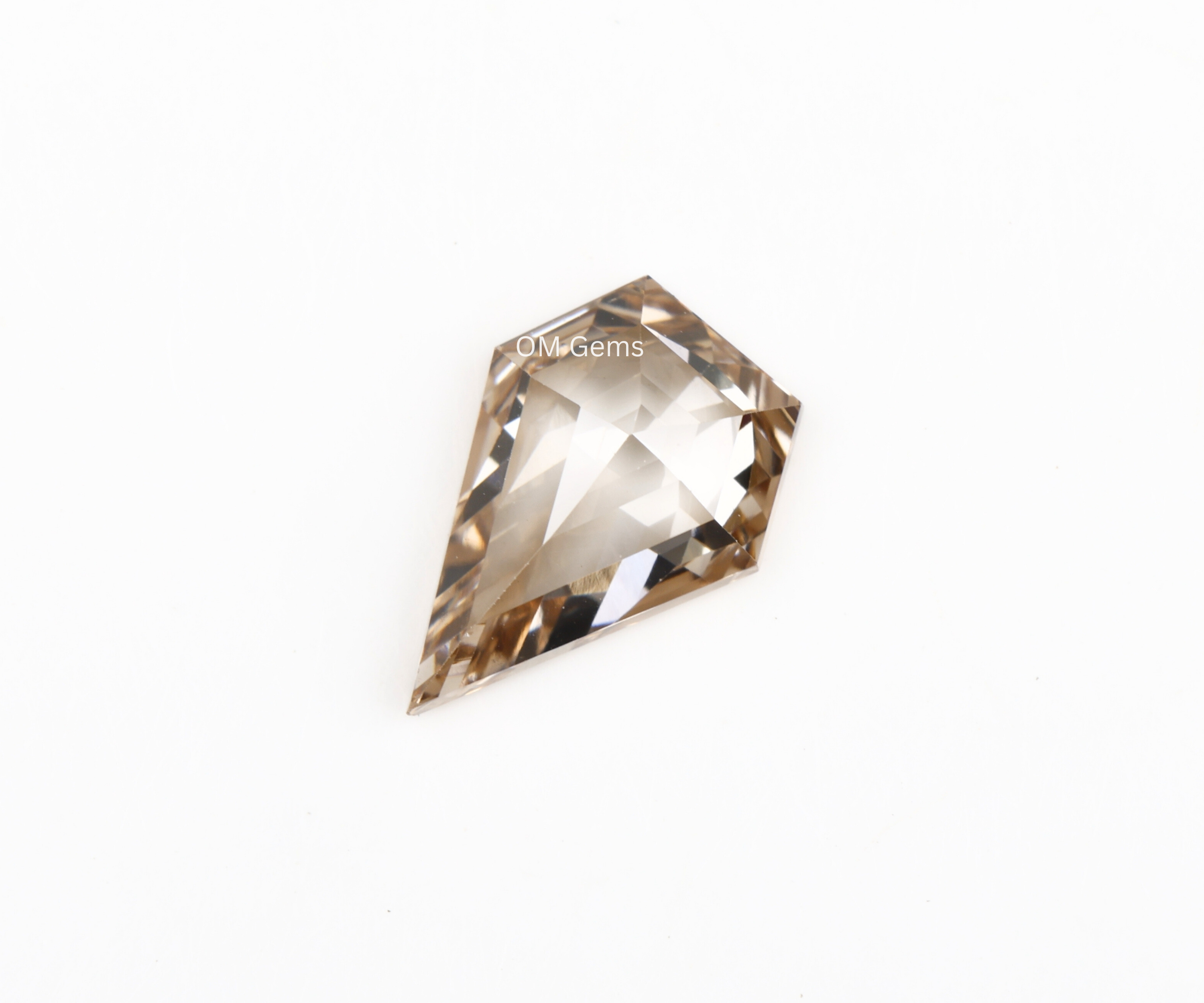 Champagne Pentagon Cut Lab Grown Diamond