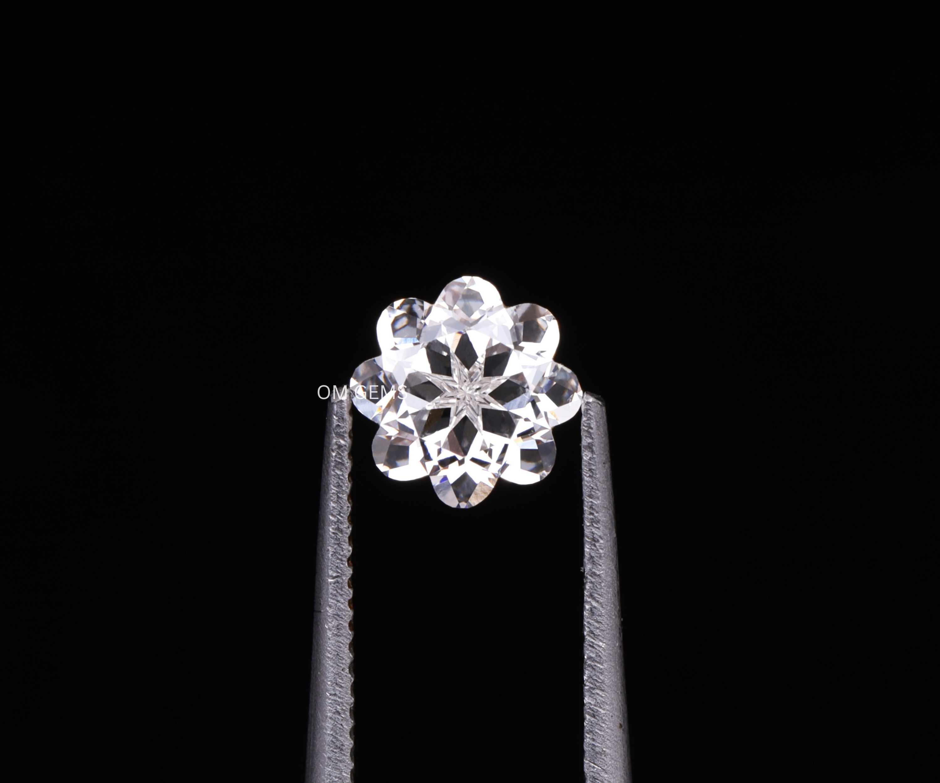 0.55 CT Floral Cut Loose Lab Grown Diamond