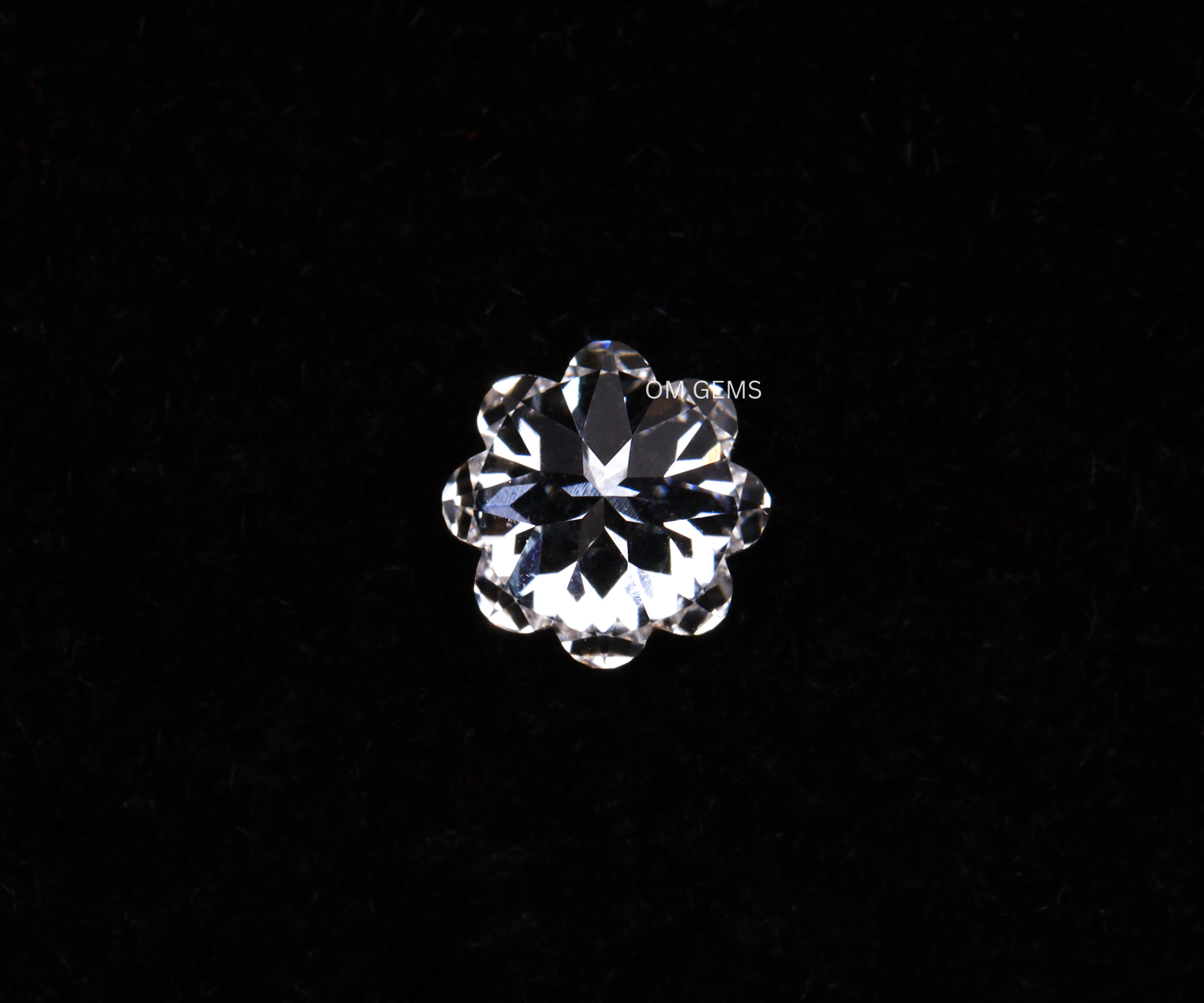 0.55 CT Floral Cut Loose Lab Grown Diamond