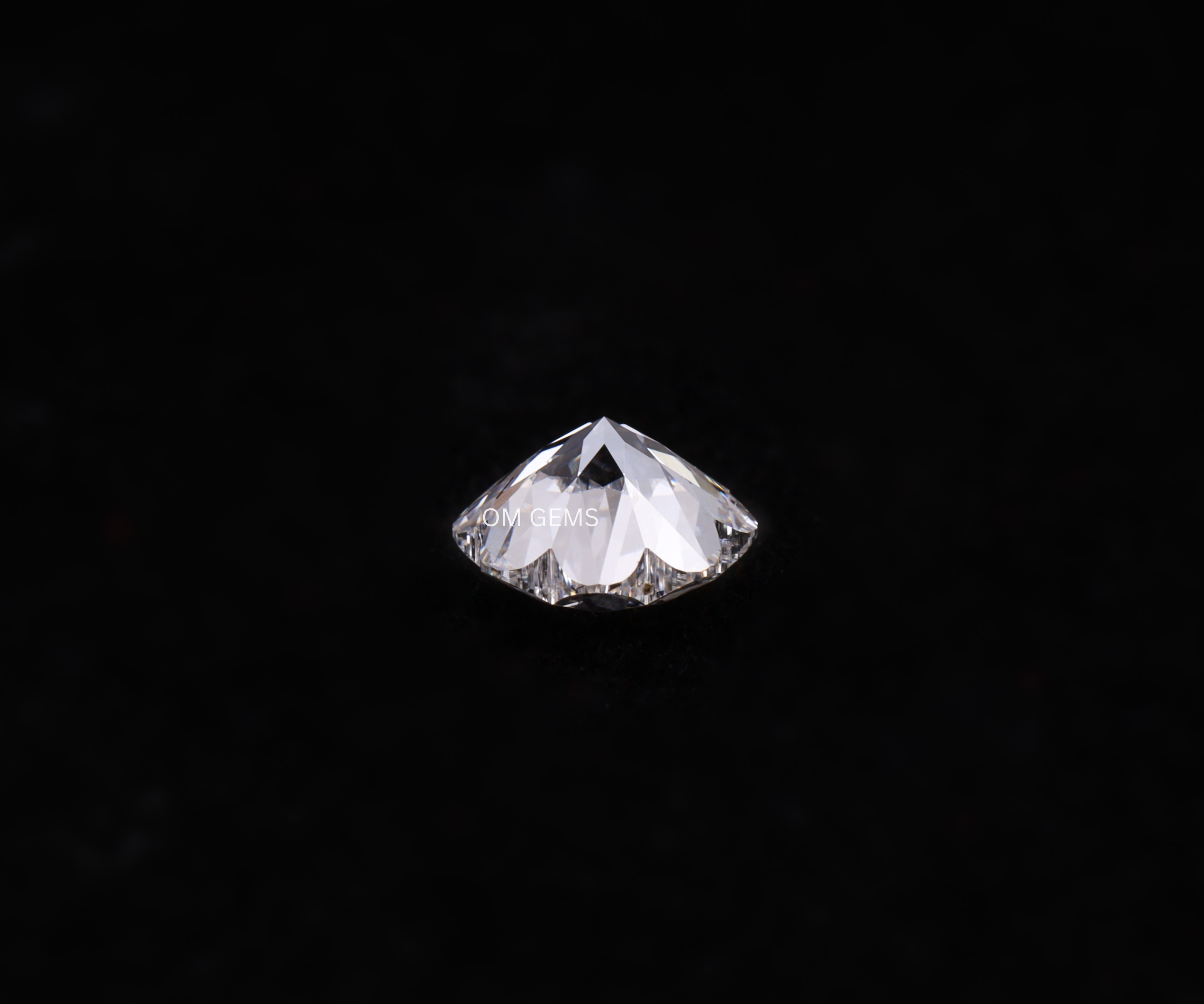 0.55 CT Floral Cut Loose Lab Grown Diamond