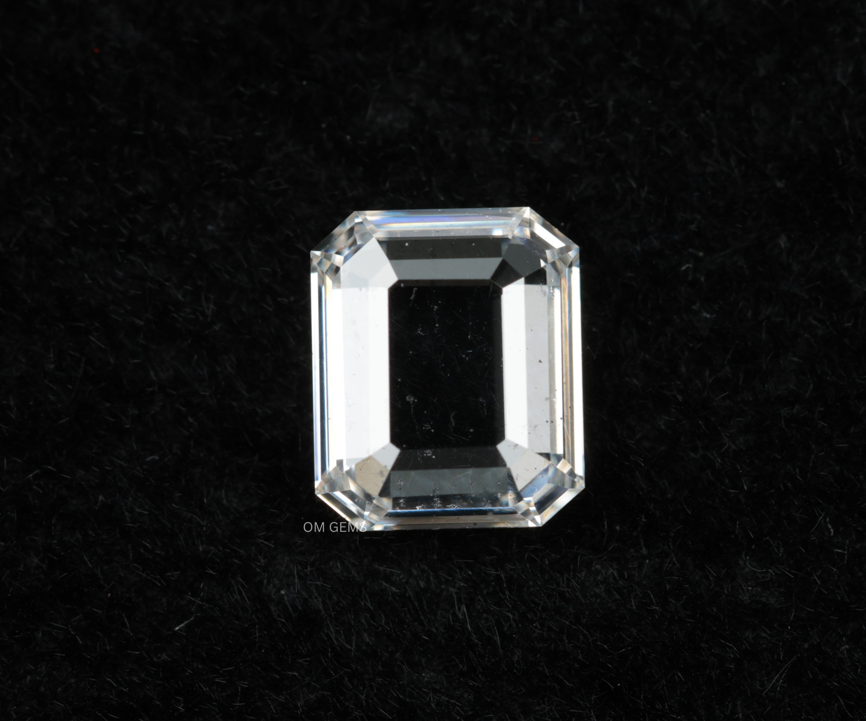 0.70 CT Portrait Cut Emerald Lab Grown Diamond