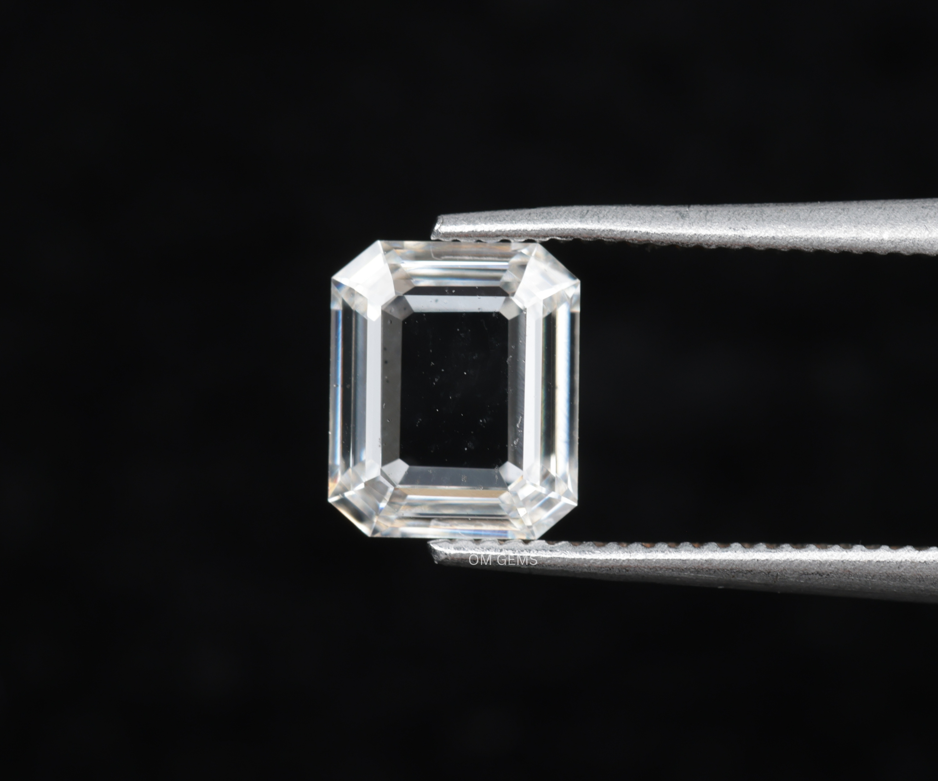 Lab Created Portrait Cut Emerald Diamond