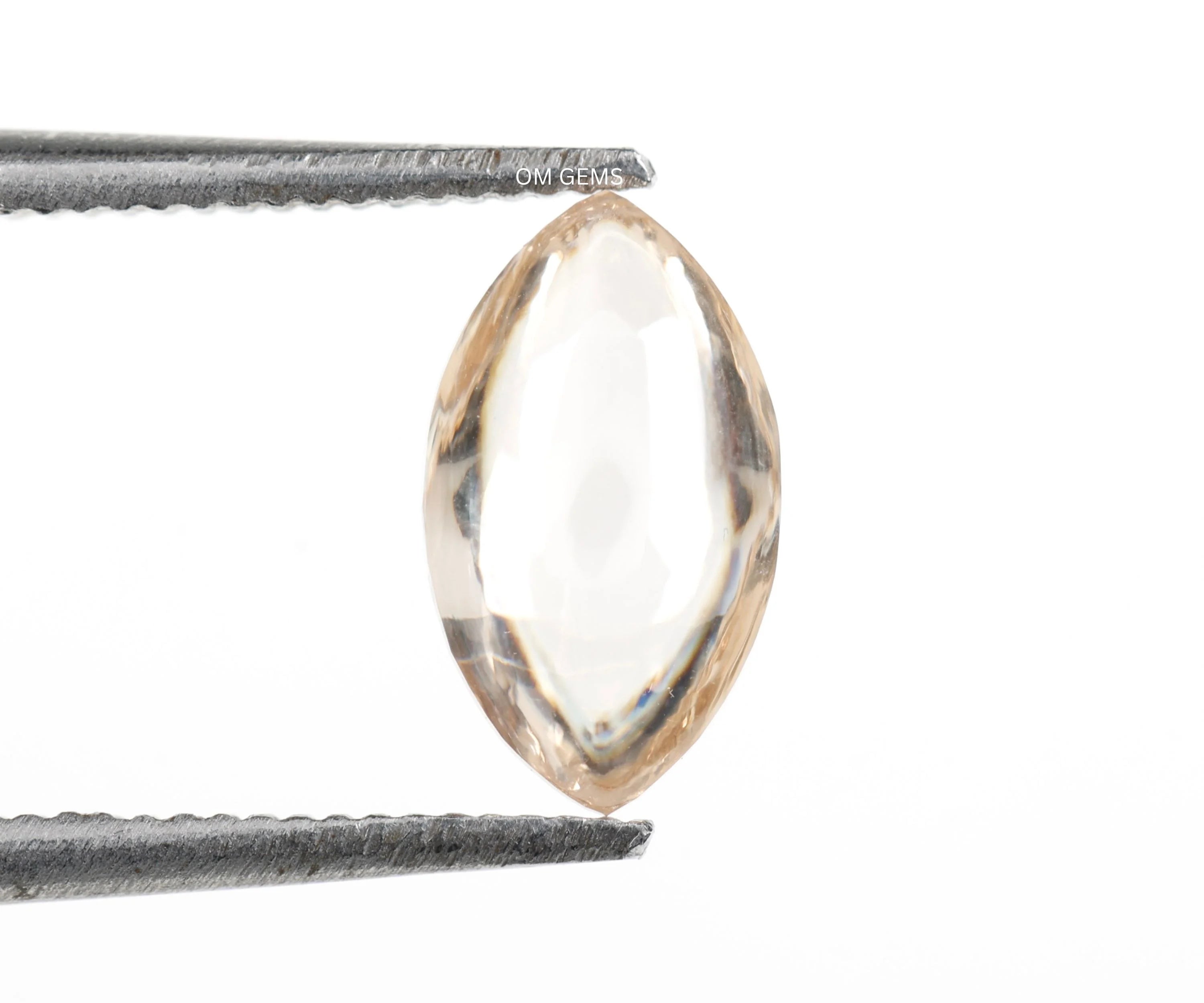 0.70 Carat Marquise Cut Champagne Lab Diamond