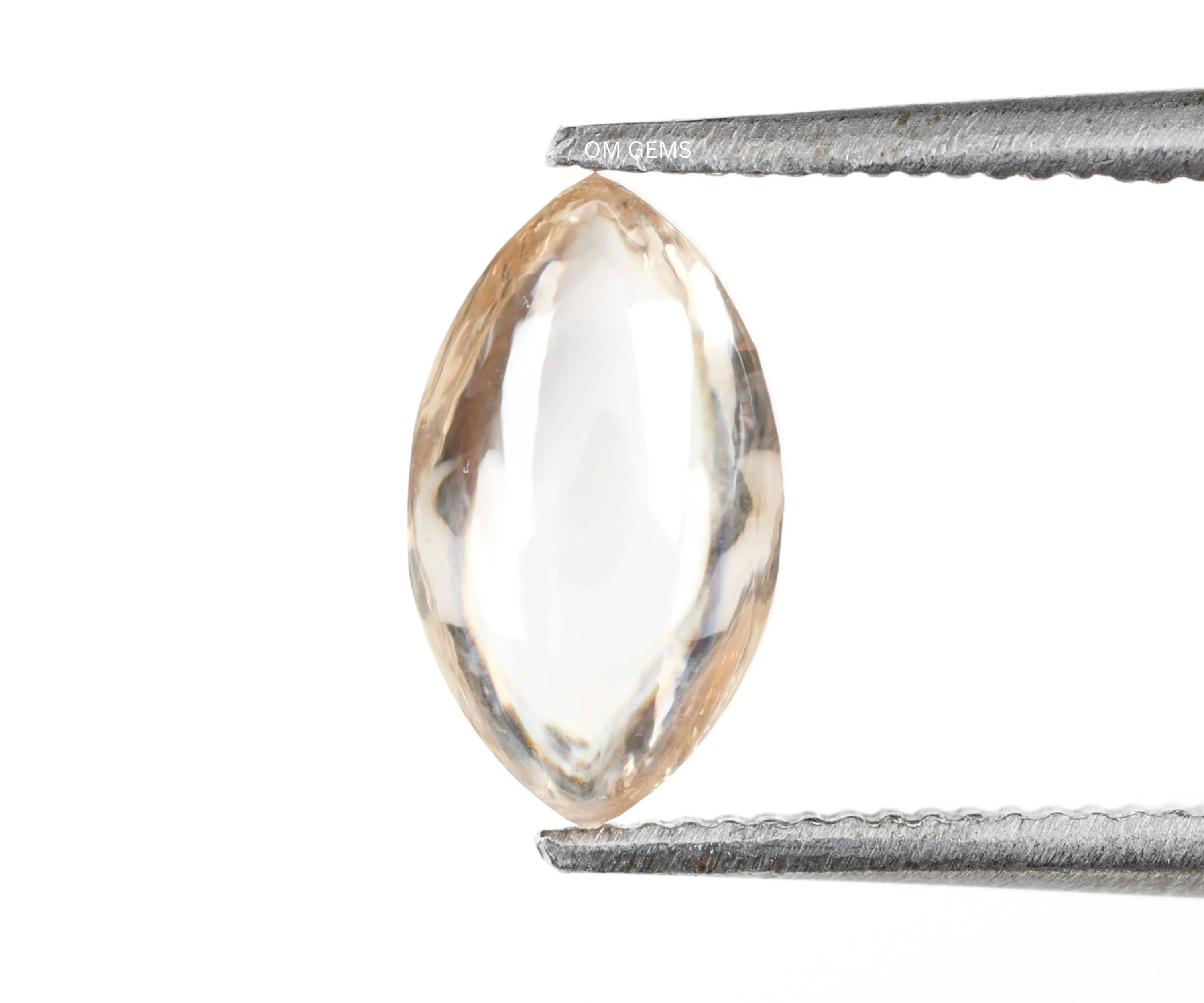 0.70 Carat Marquise Cut Champagne Lab Diamond