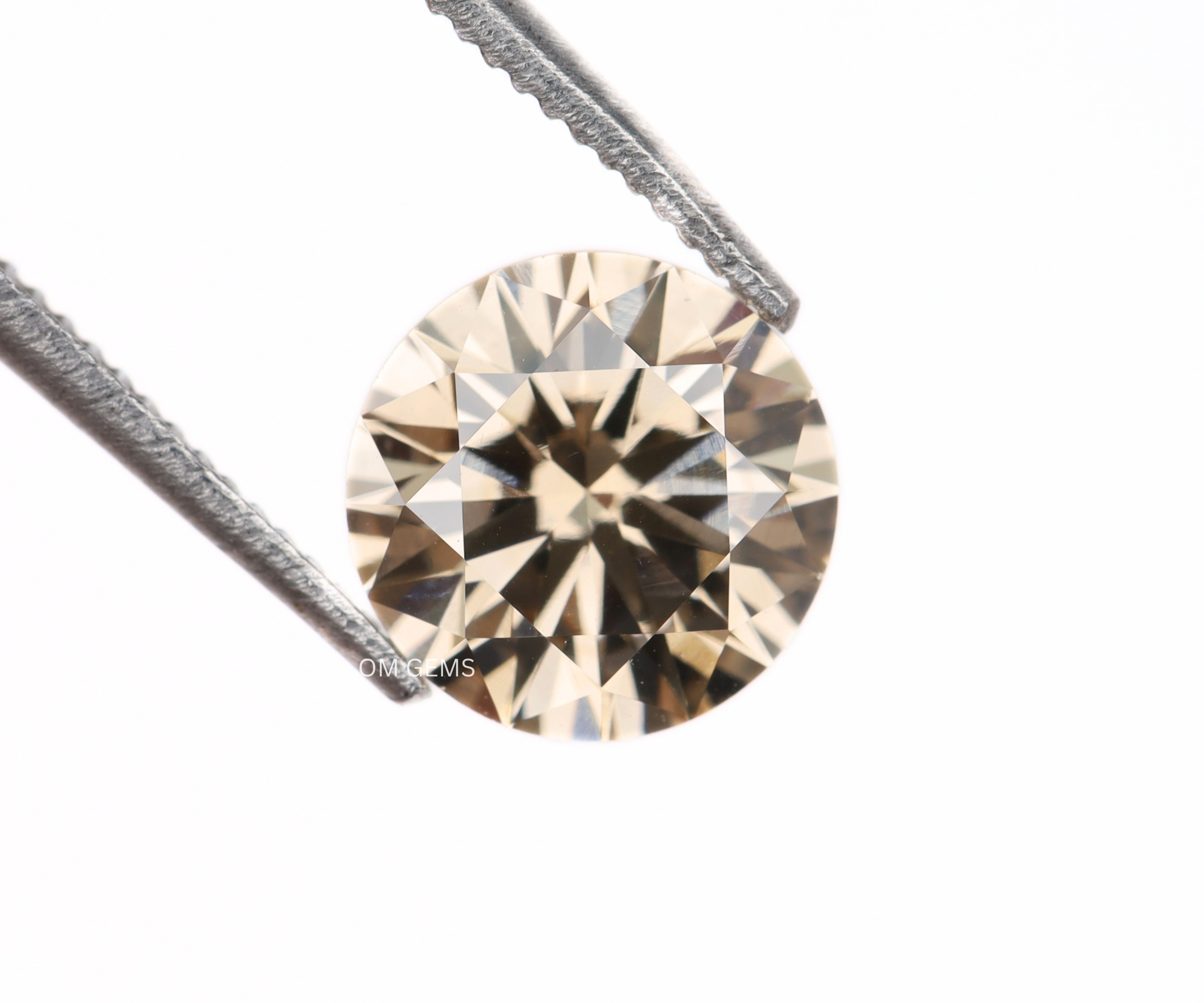 0.99 CT Brown Lab Grown Round Diamond