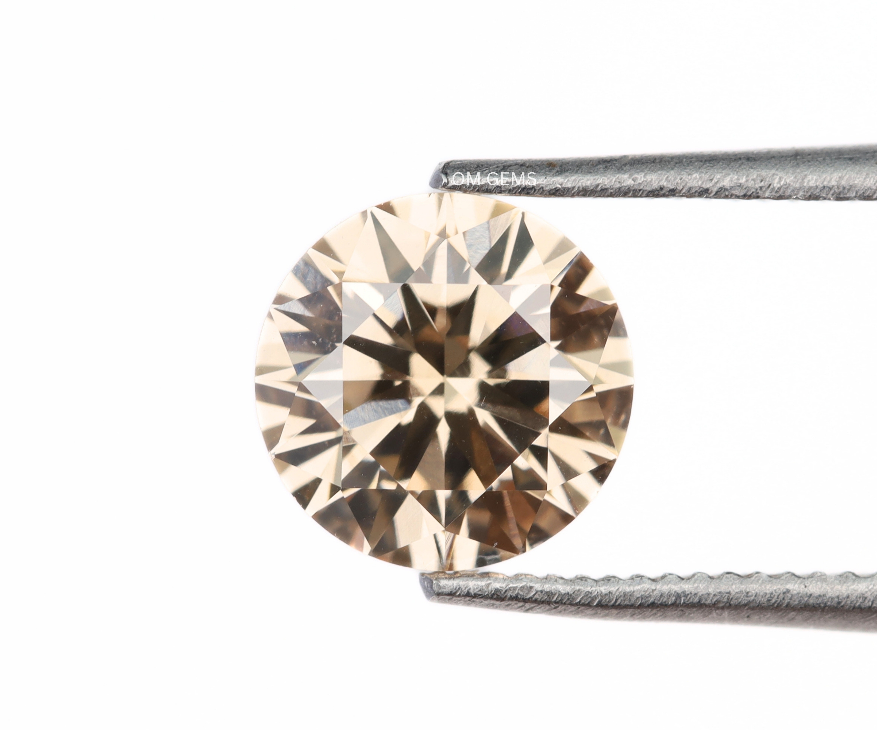 0.99 CT Brown Lab Grown Round Diamond