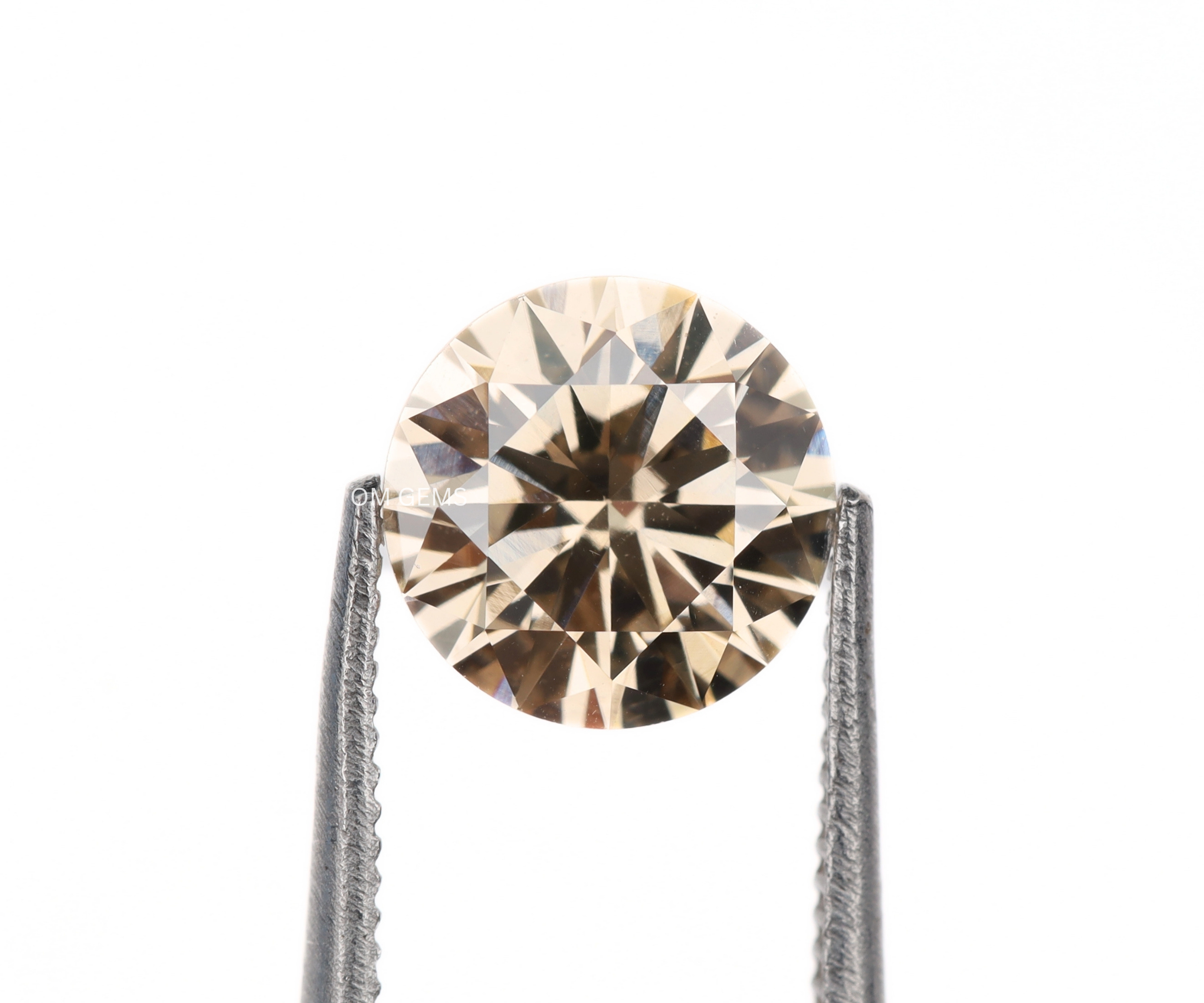0.99 CT Brown Lab Grown Round Diamond