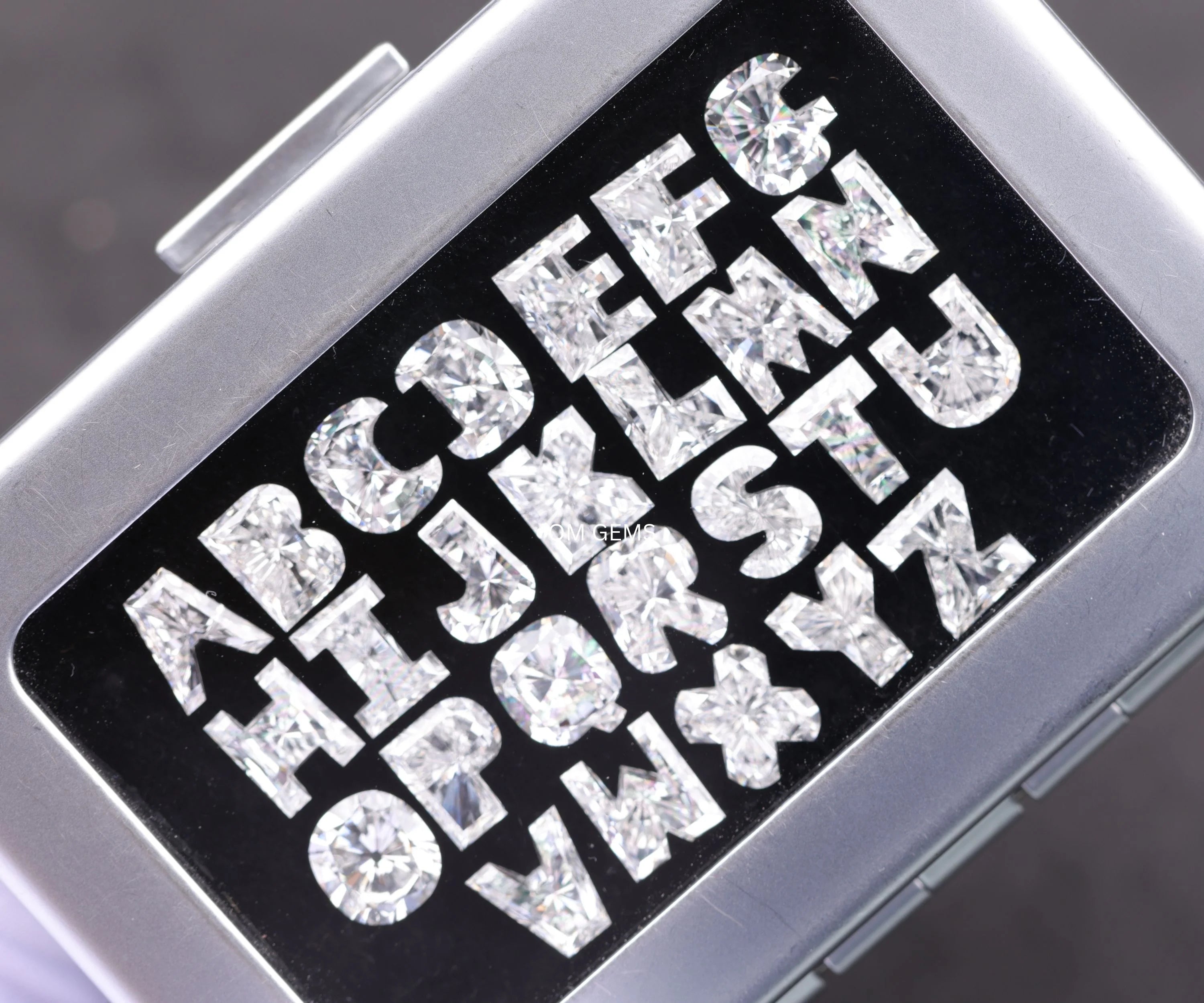 1.00 CT Alphabets Shape Lab Grown Diamonds