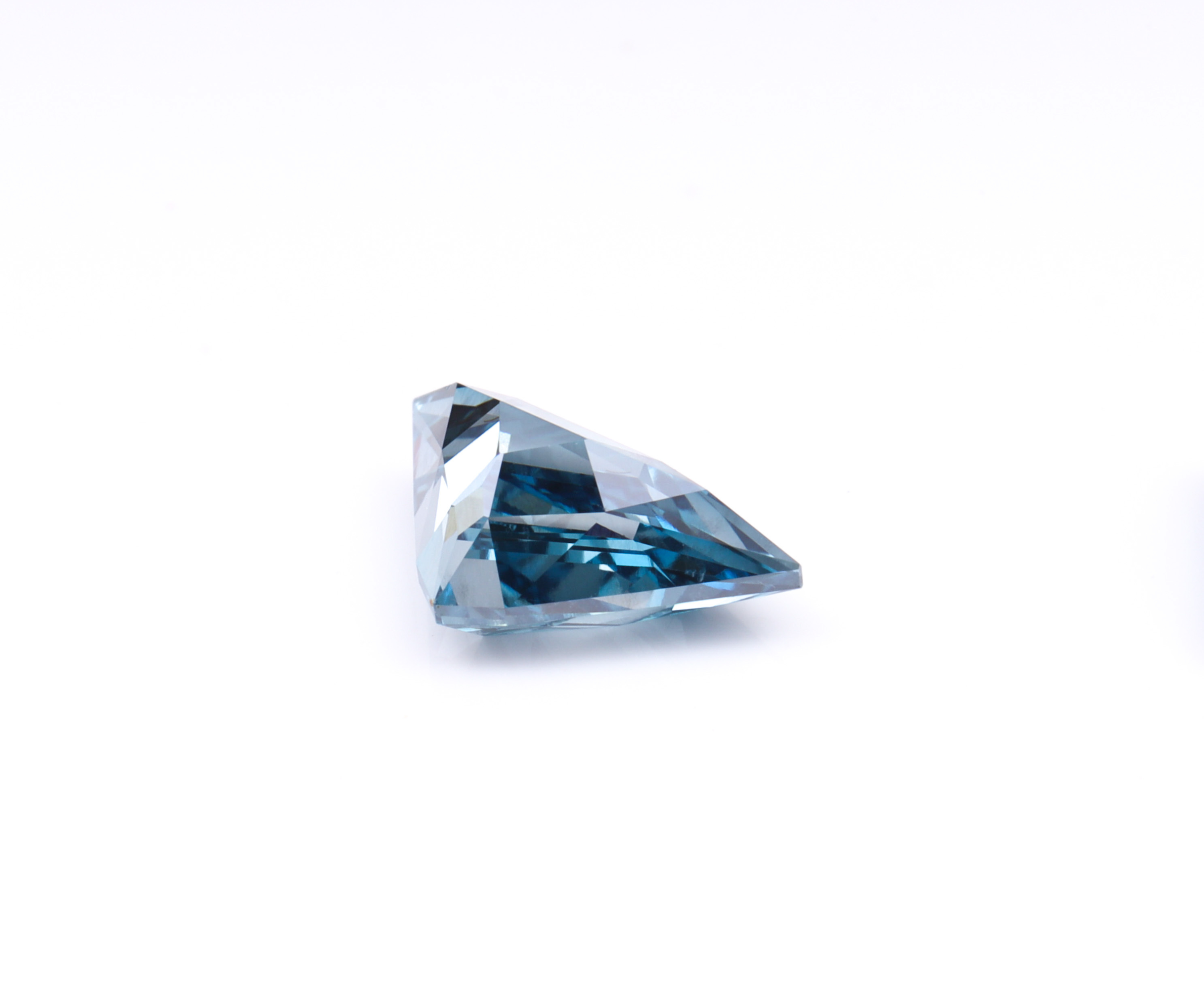 1.02 CT Blue Shield Cut Lab Grown Diamond