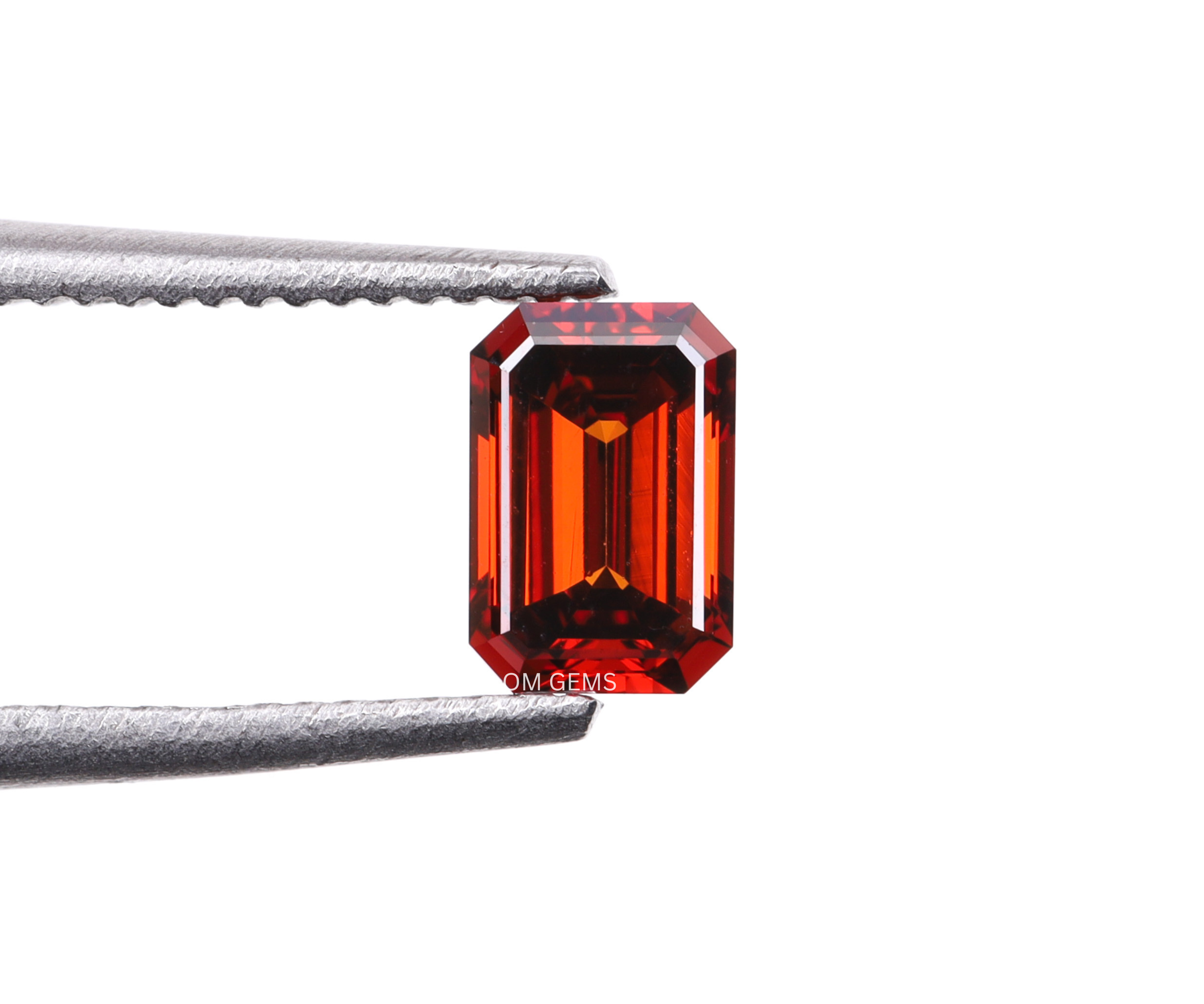 1.03 CT Red Emerald Cut Lab Grown Diamond