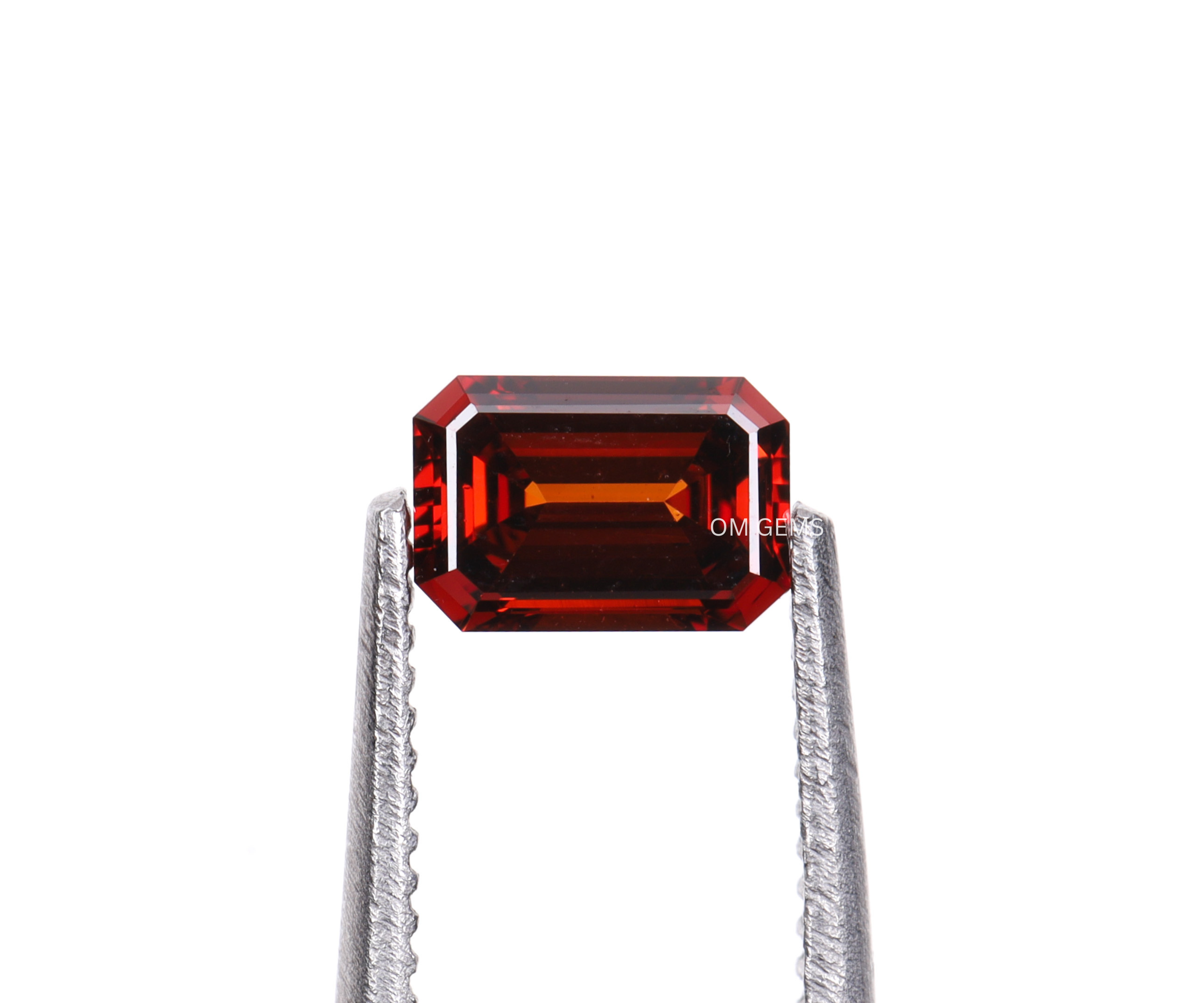 1.03 CT Red Emerald Cut Lab Grown Diamond