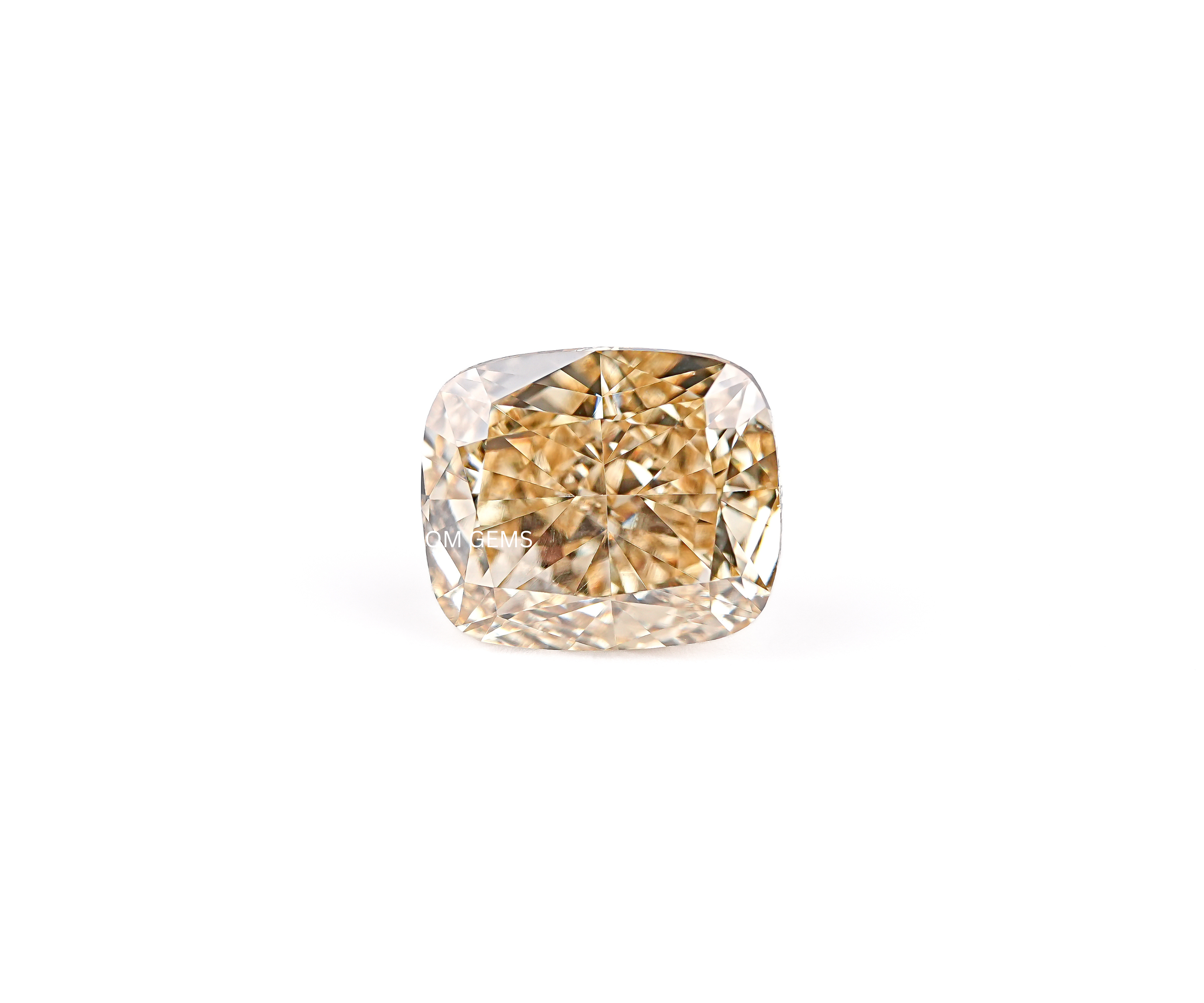 1.07 CT Yellow Cushion Lab Grown Diamond With IGI Certified