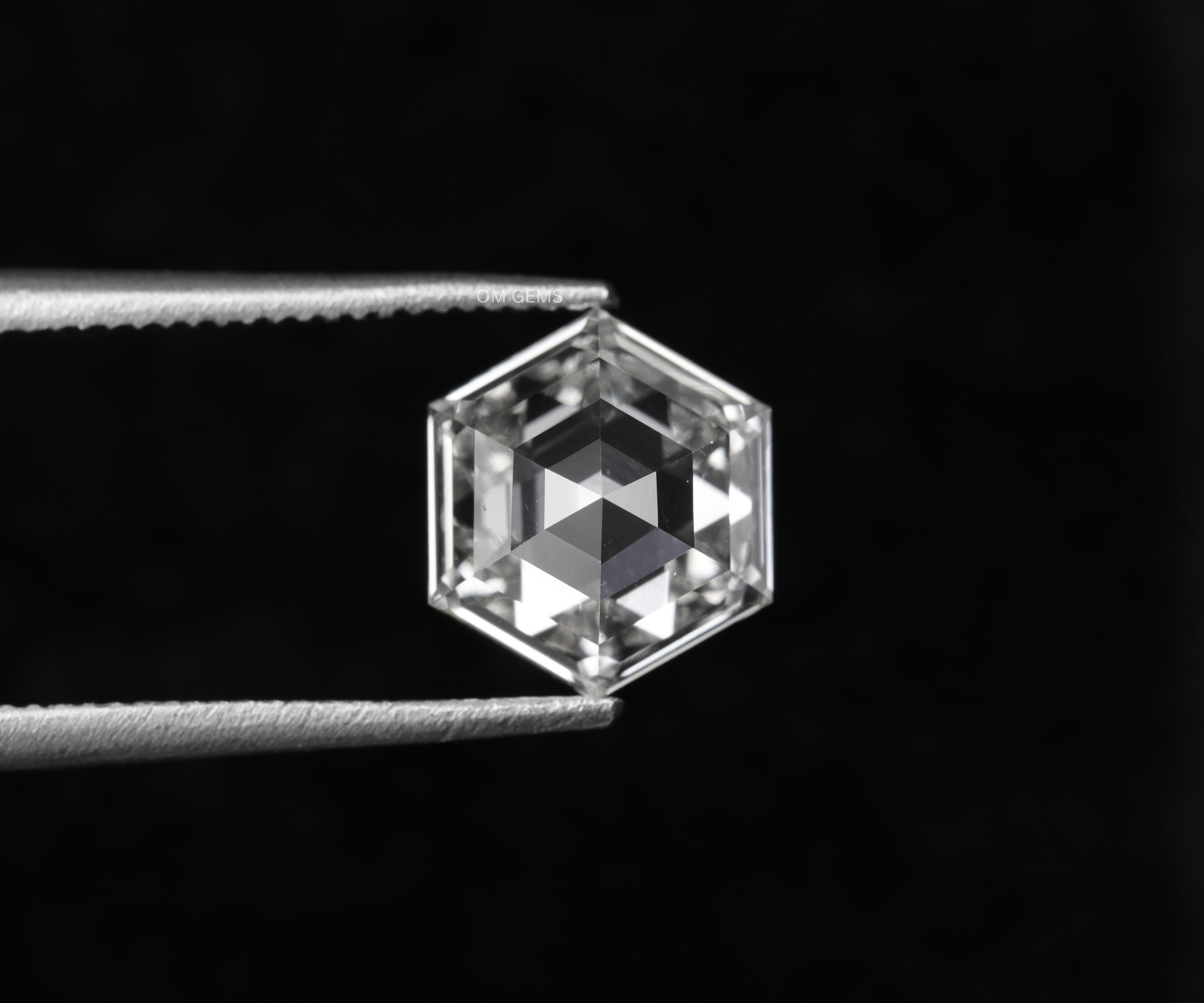 Hexagon Shape Loose Lab Grown Diamond