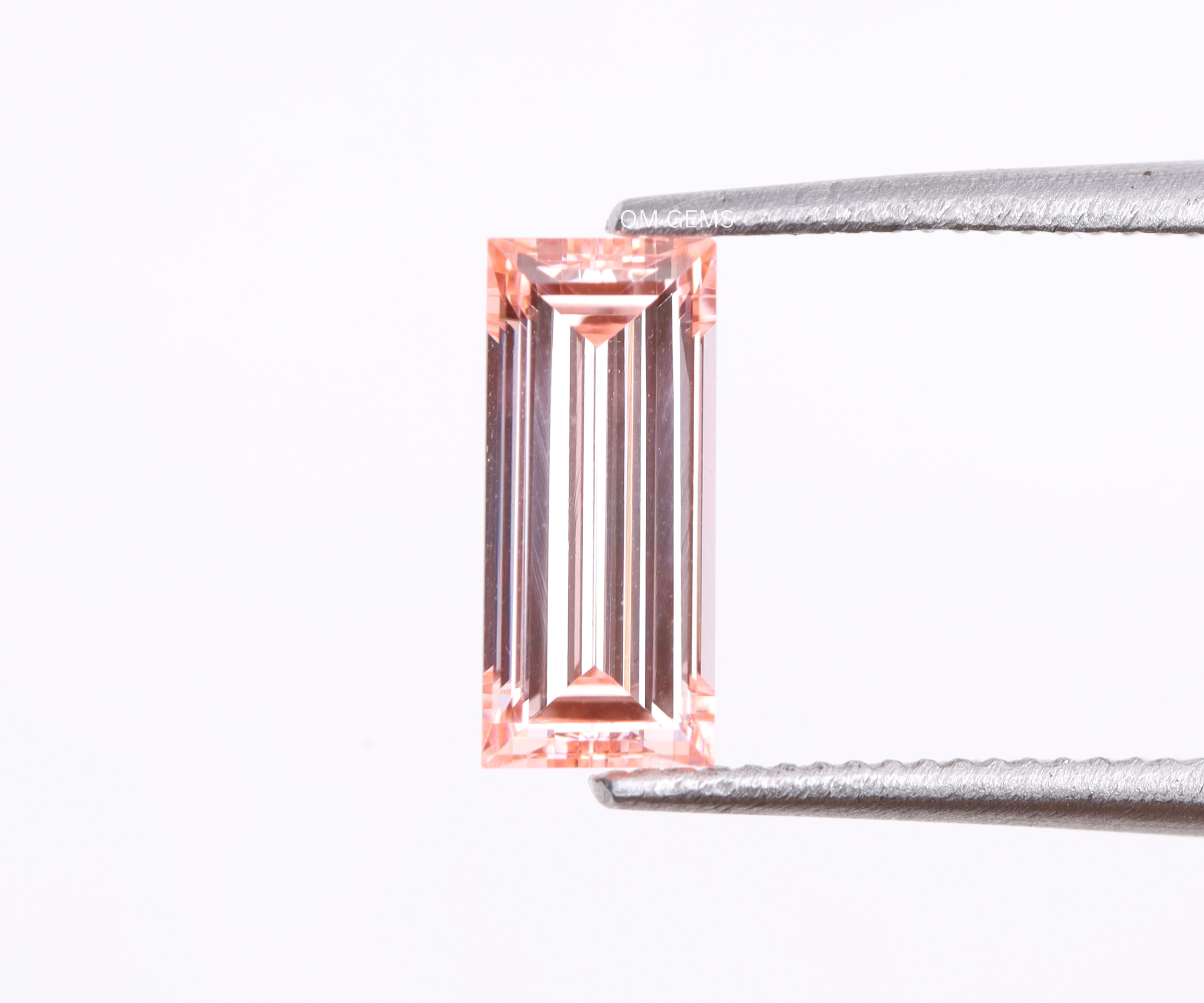 1.25 CT Pink Baguette Lab Grown Diamond