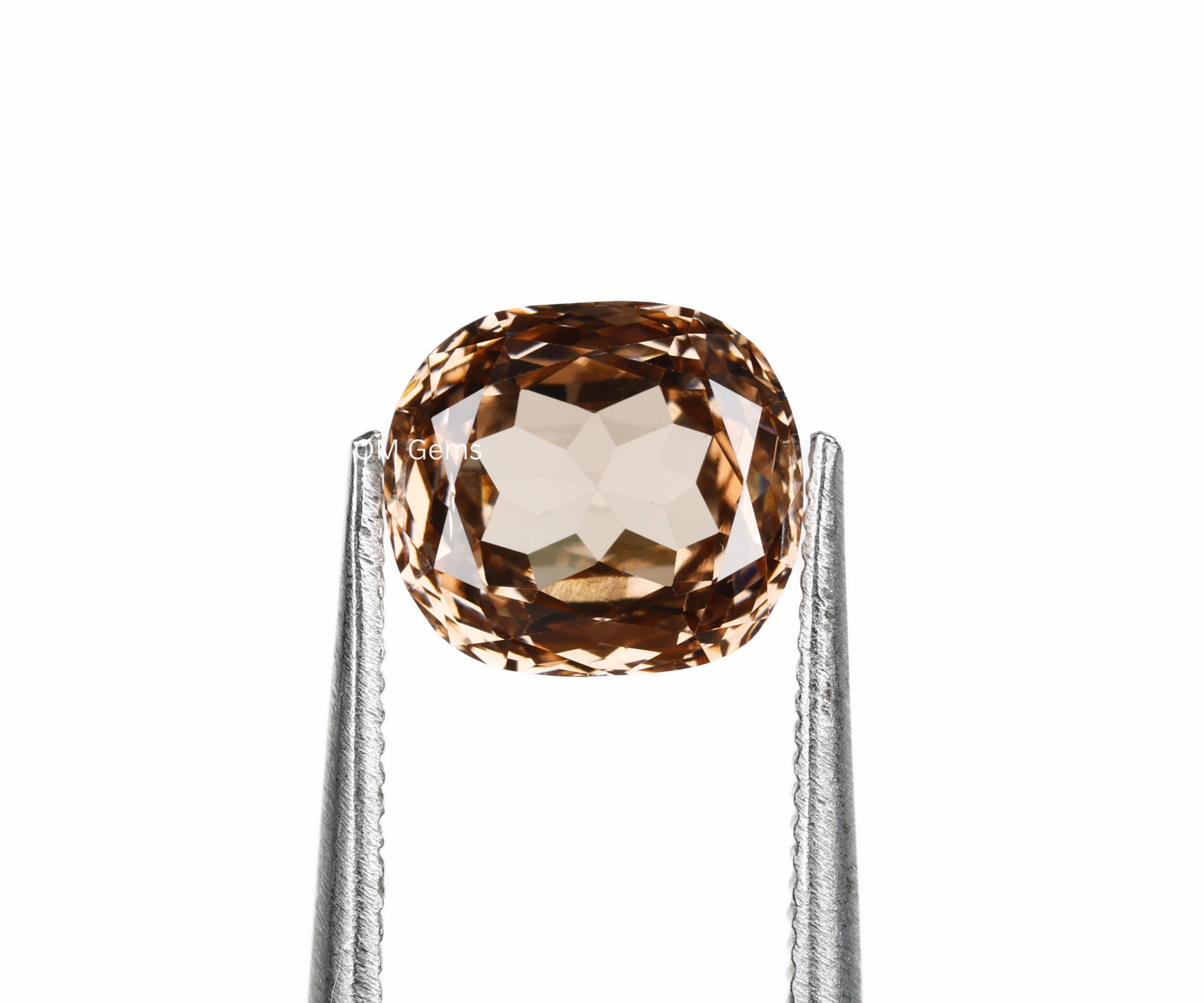 Champagne Cushion Cut Lab Grown Diamond