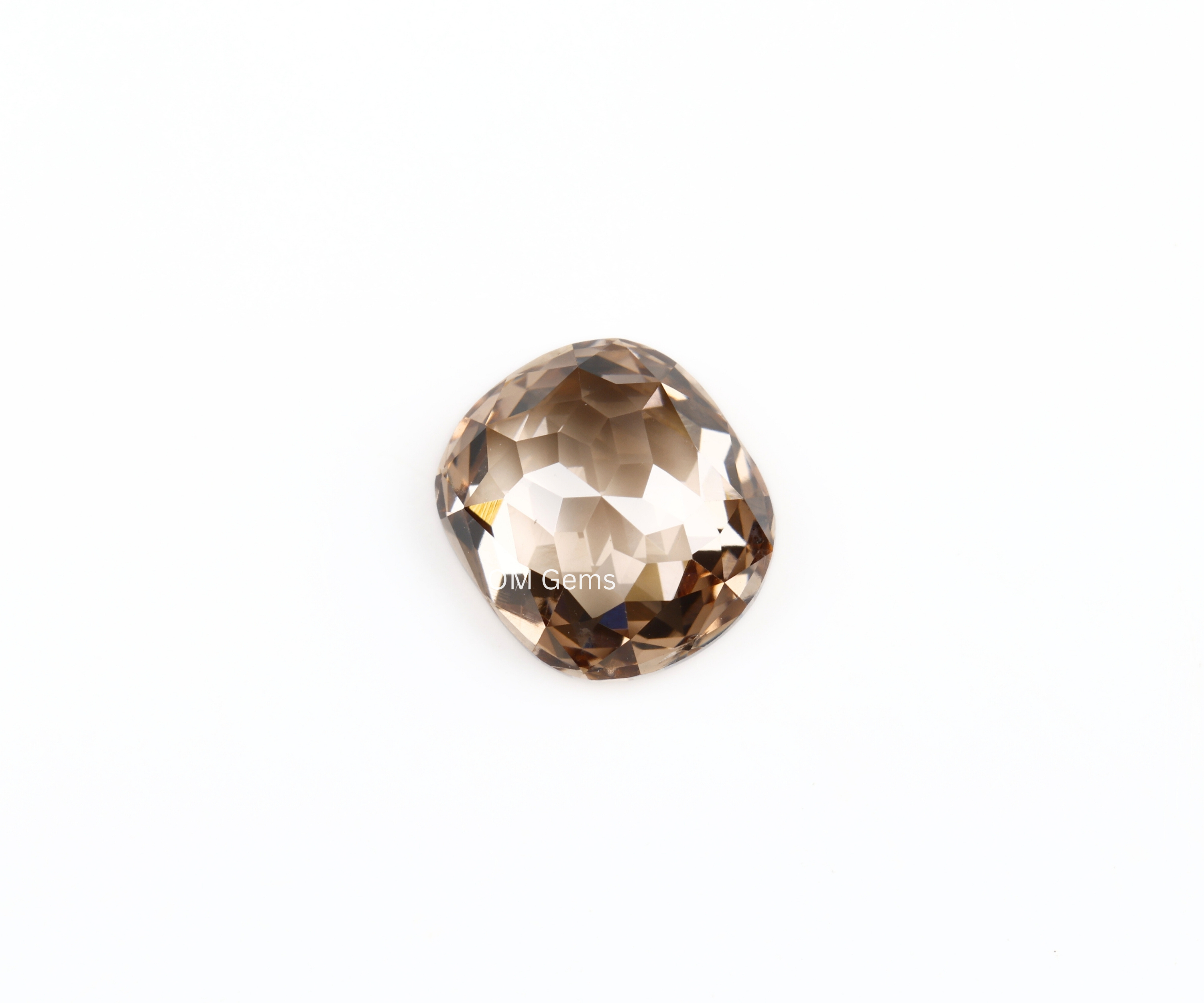 Champagne Cushion Cut Lab Grown Diamond