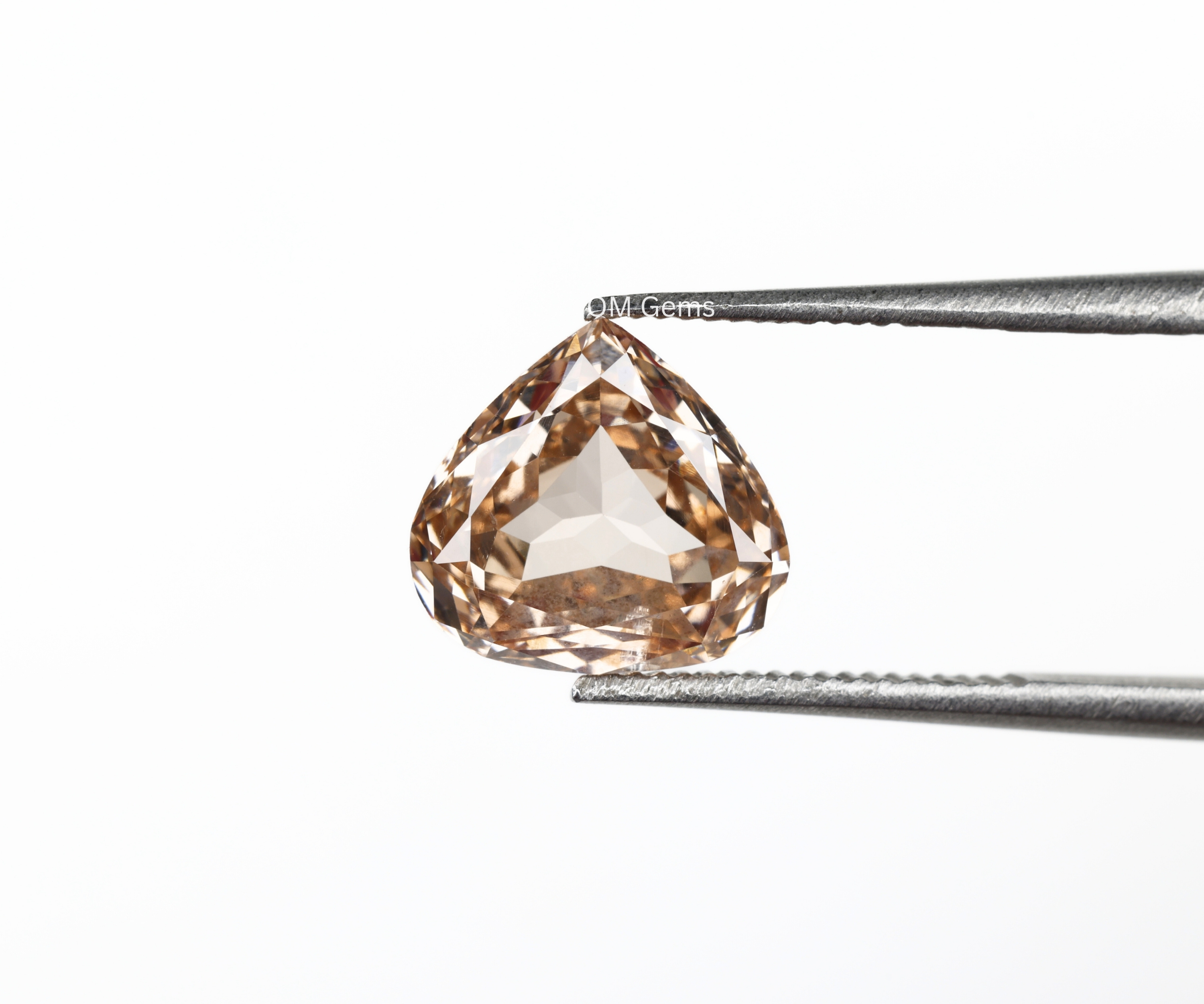 Champagne Pear Cut Lab Grown Diamond