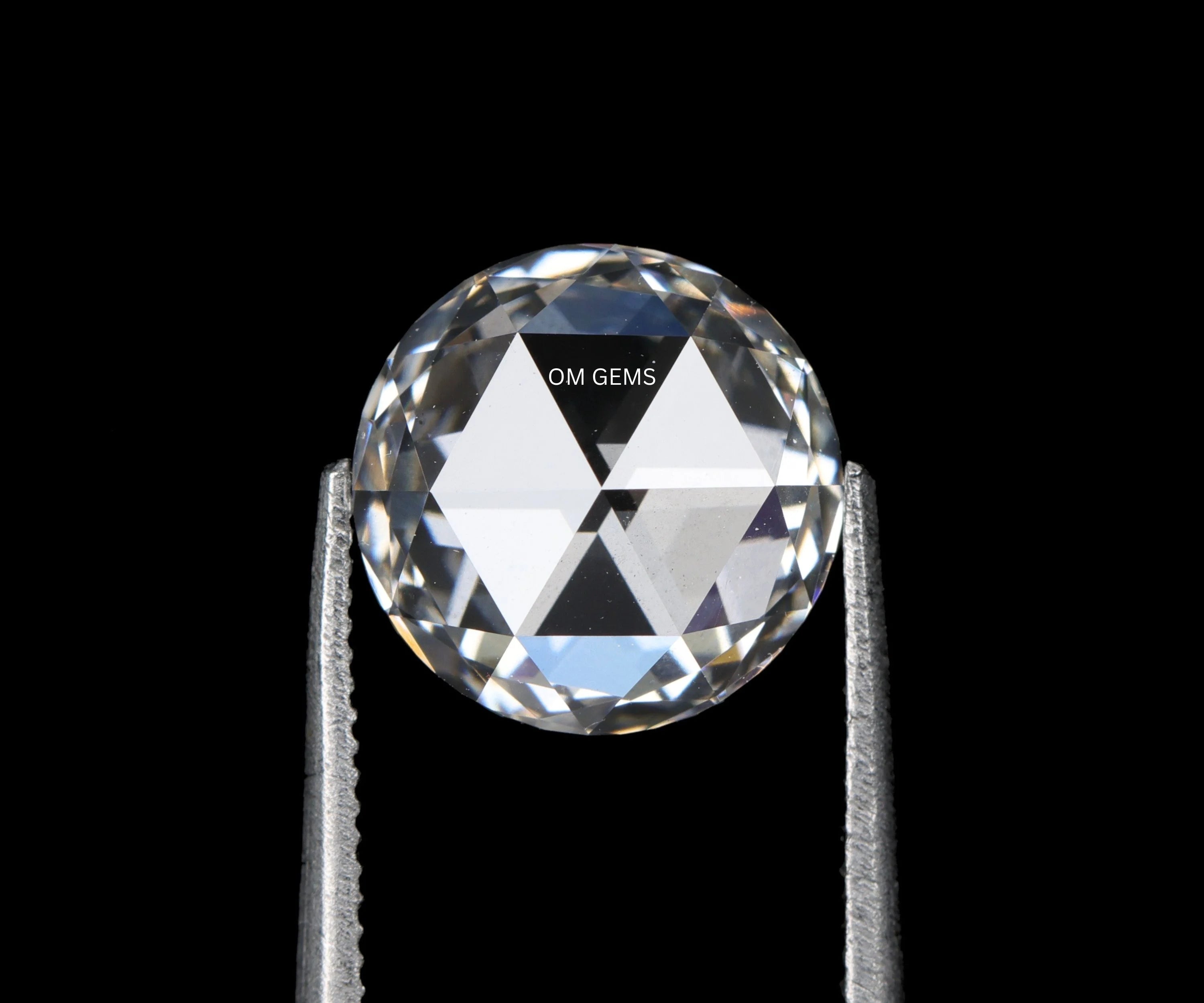 1.50 Carat Round Rose Cut Lab Loose Diamond