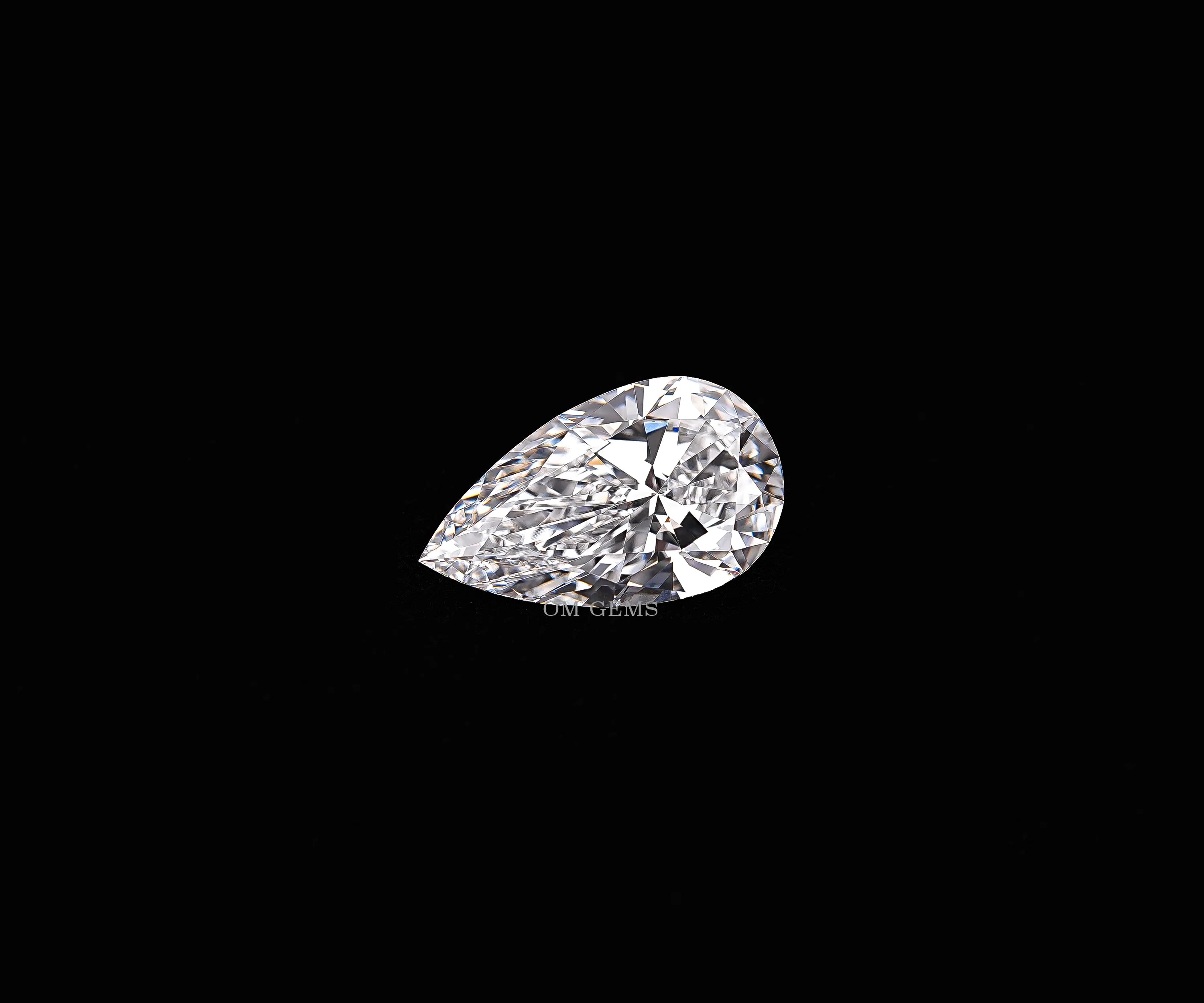 1.54 CT, Pear Cut IGI Certified Lab Grown Loose Diamond