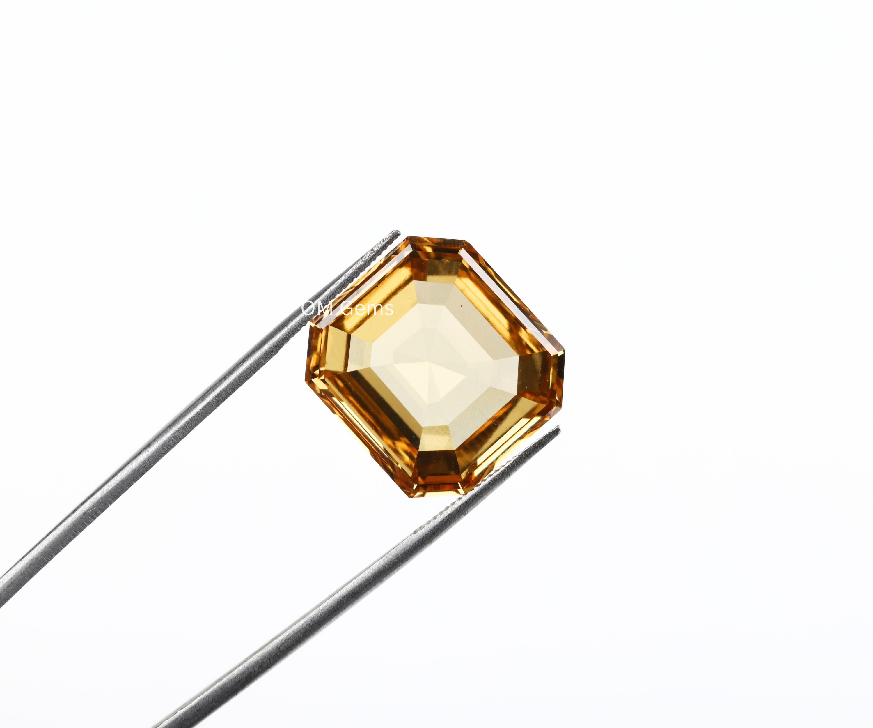 12.52 Carat Asscher Cut Lab Grown Diamond