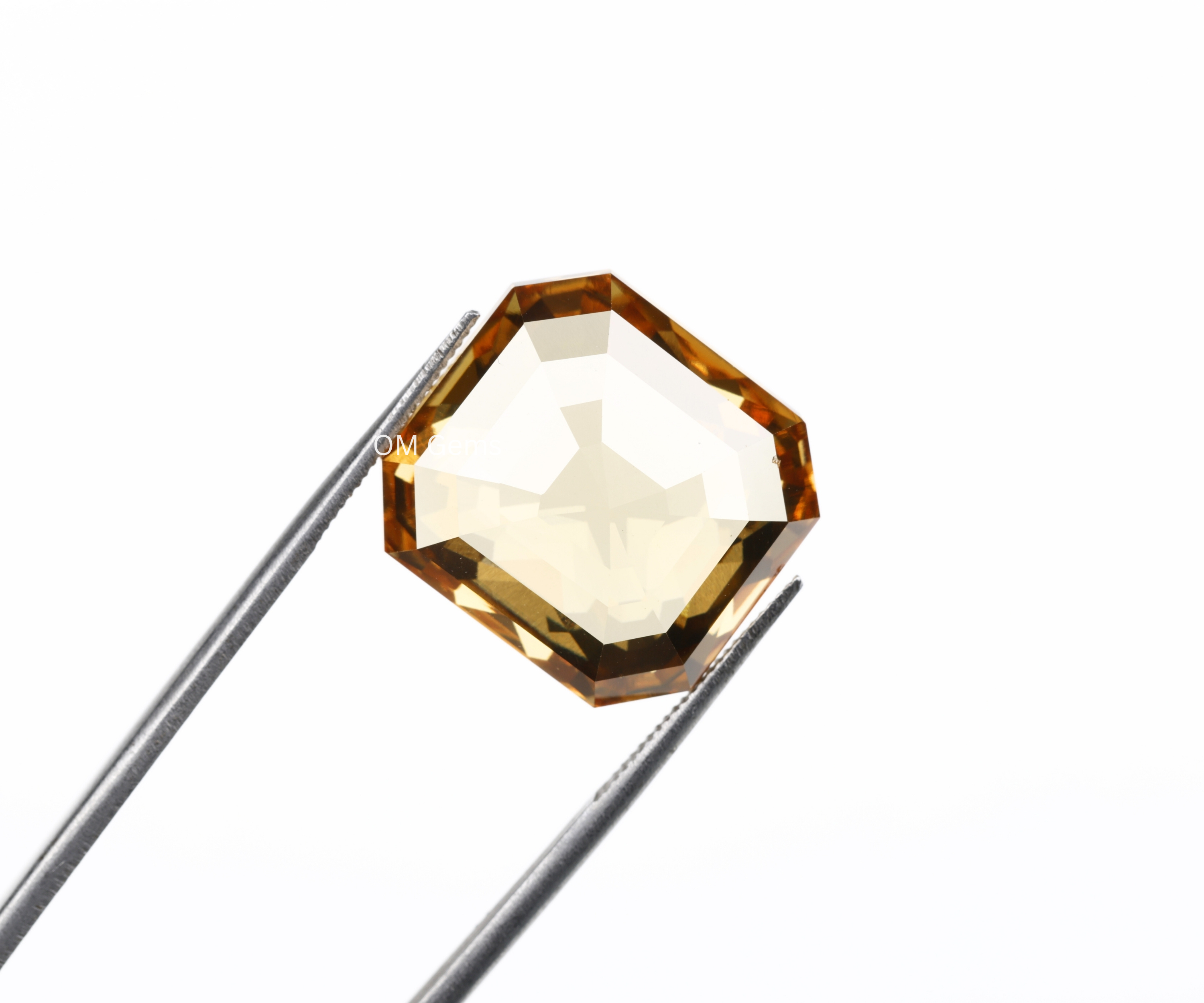12.52 Carat Asscher Cut Lab Grown Diamond
