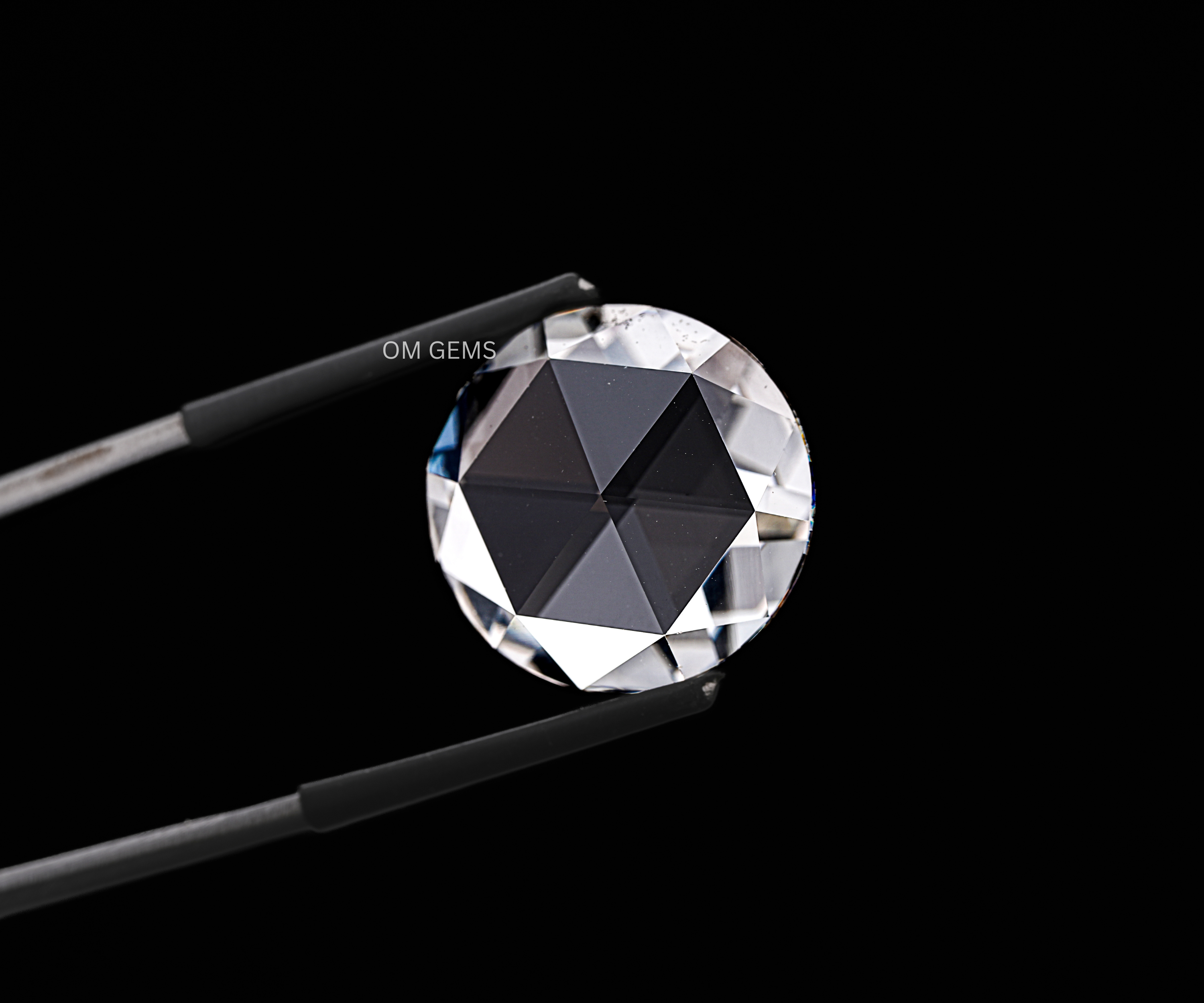 Round Rose Cut Lab Grown Diamond