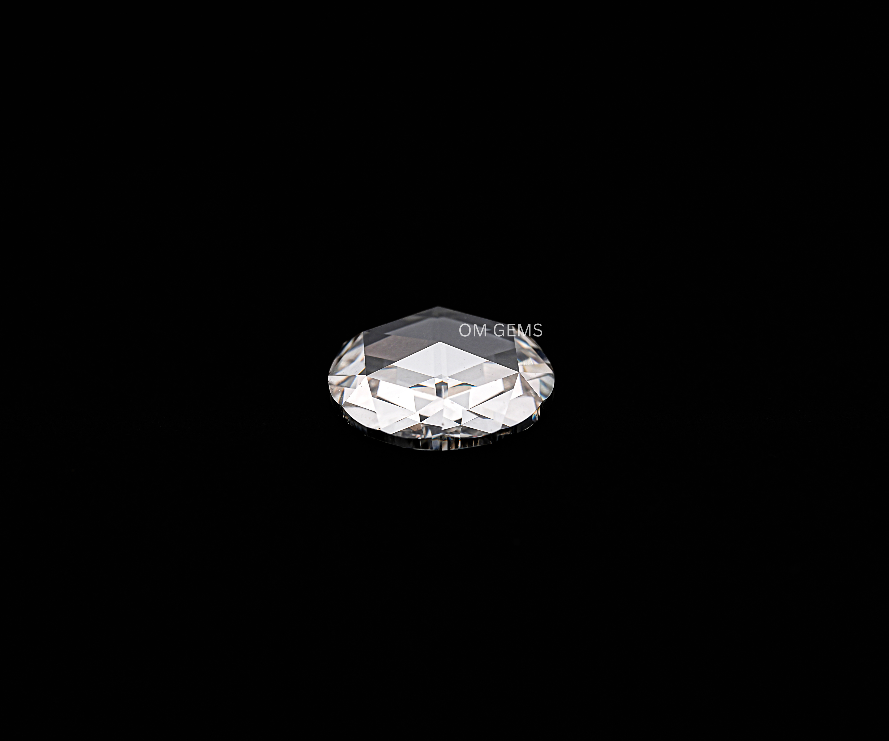 VVS2 Clarity Rose Cut Round Lab Diamond