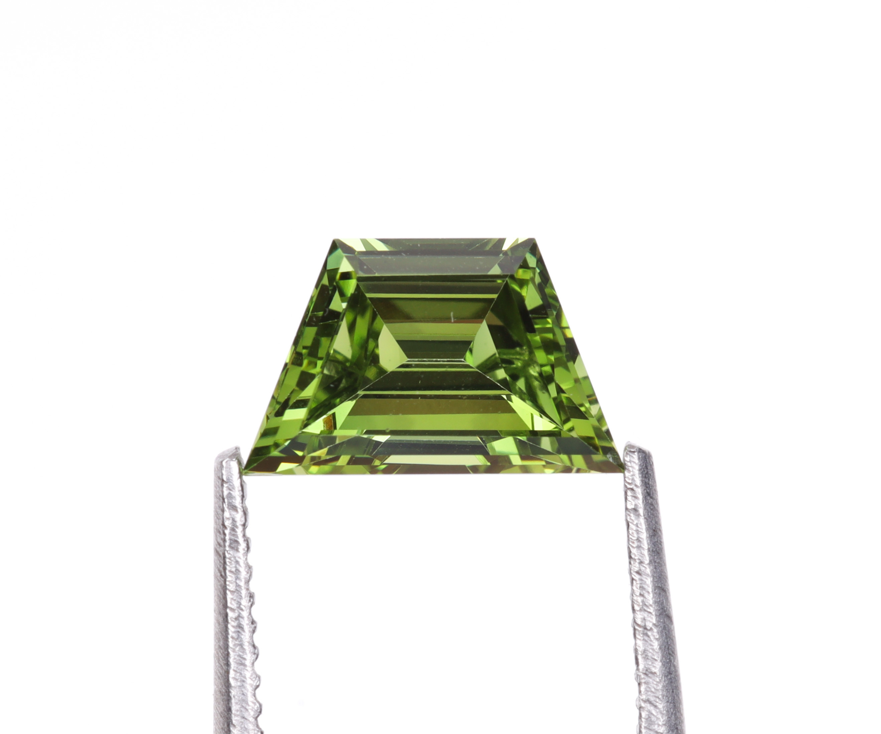 1 CT Green Lab Grown Trapezoid Diamond