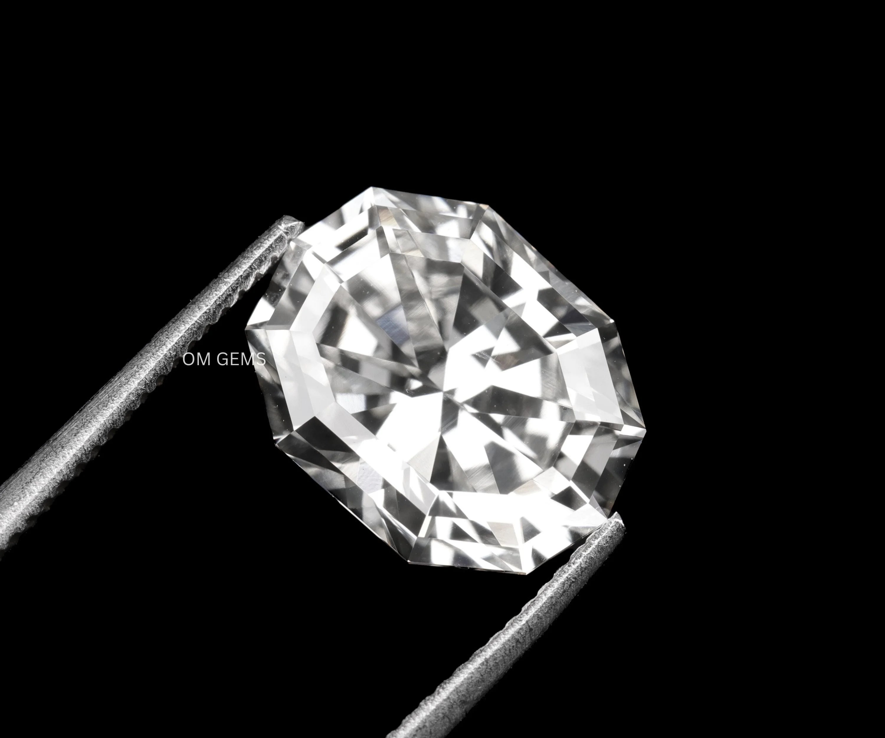 2.00 CT Step Cut Oval Lab Grown Loose Diamond