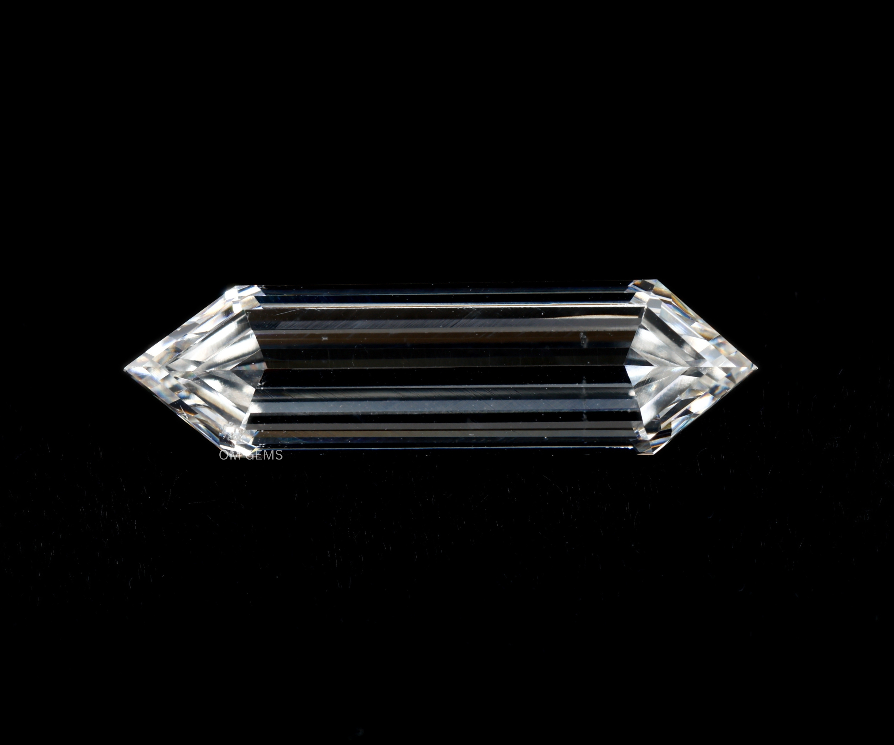2.01 CT Elongated Hexagon Cut Lab Grown Diamond