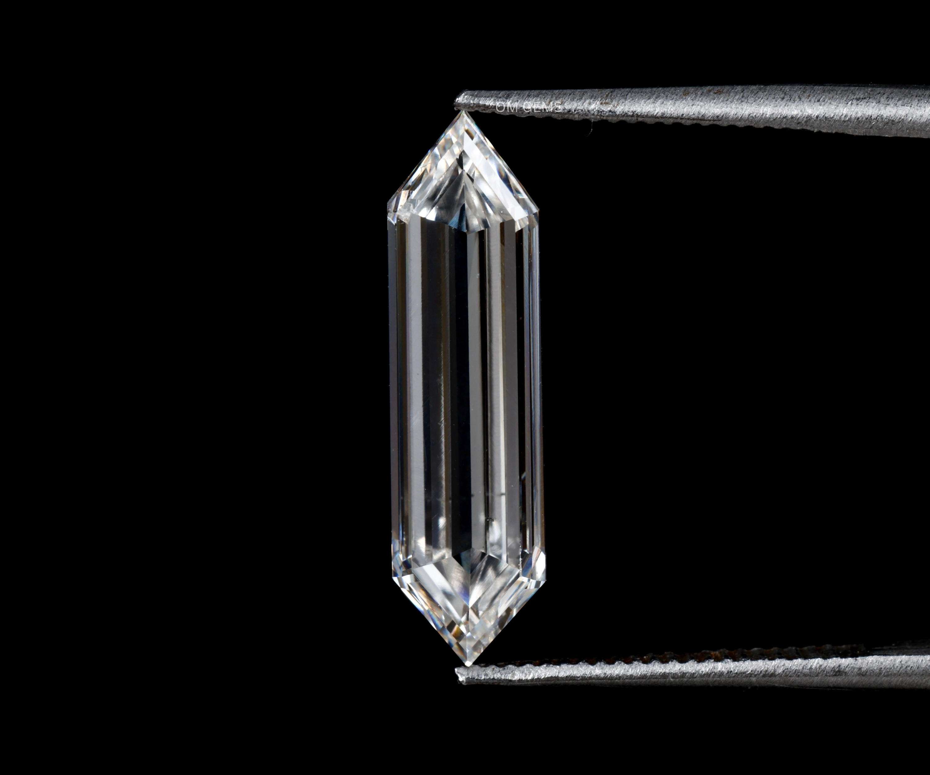 Elongated Hexagon Lab Grown Diamond