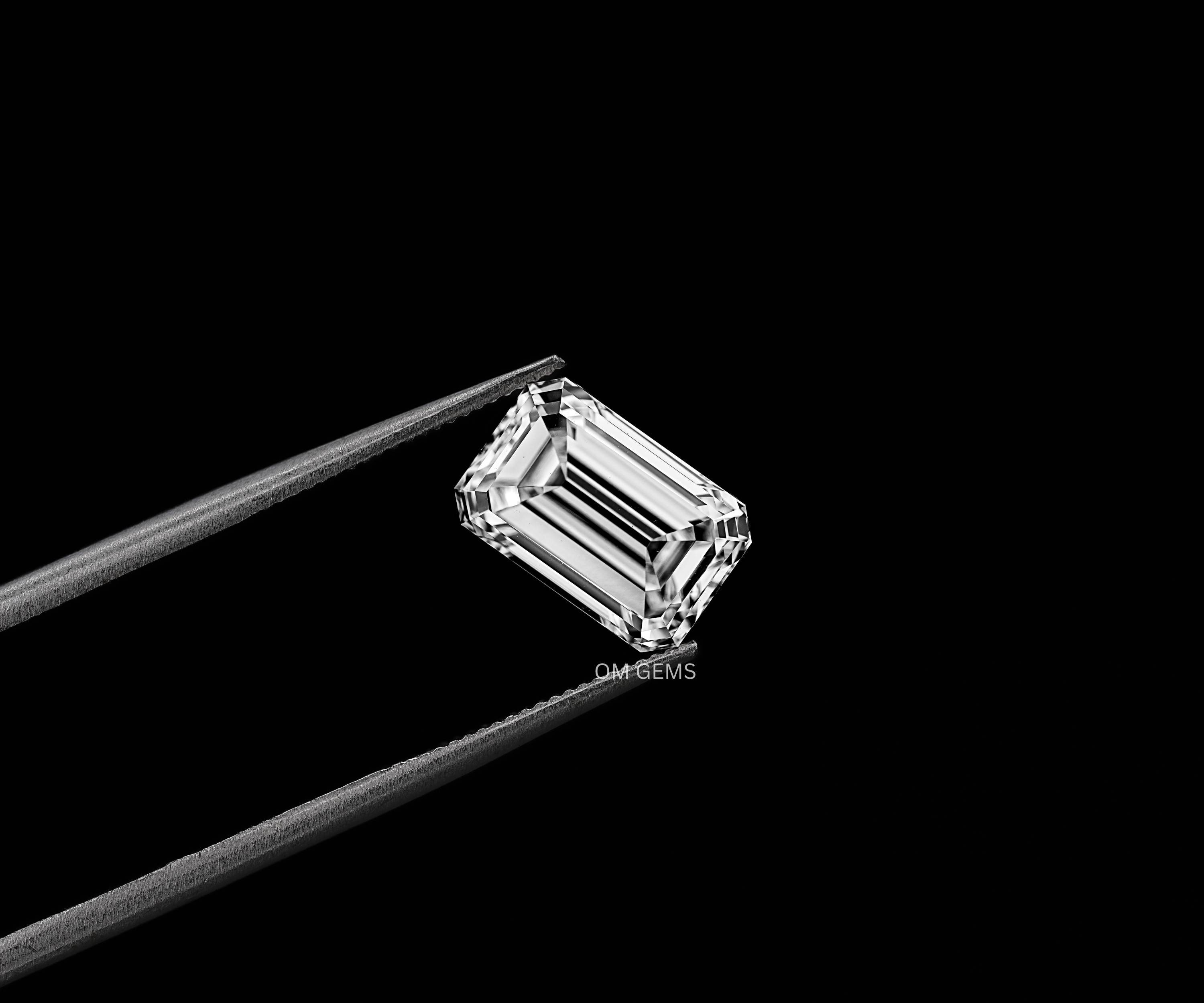 2.07 CT Lab Grown Emerald Cut Diamond