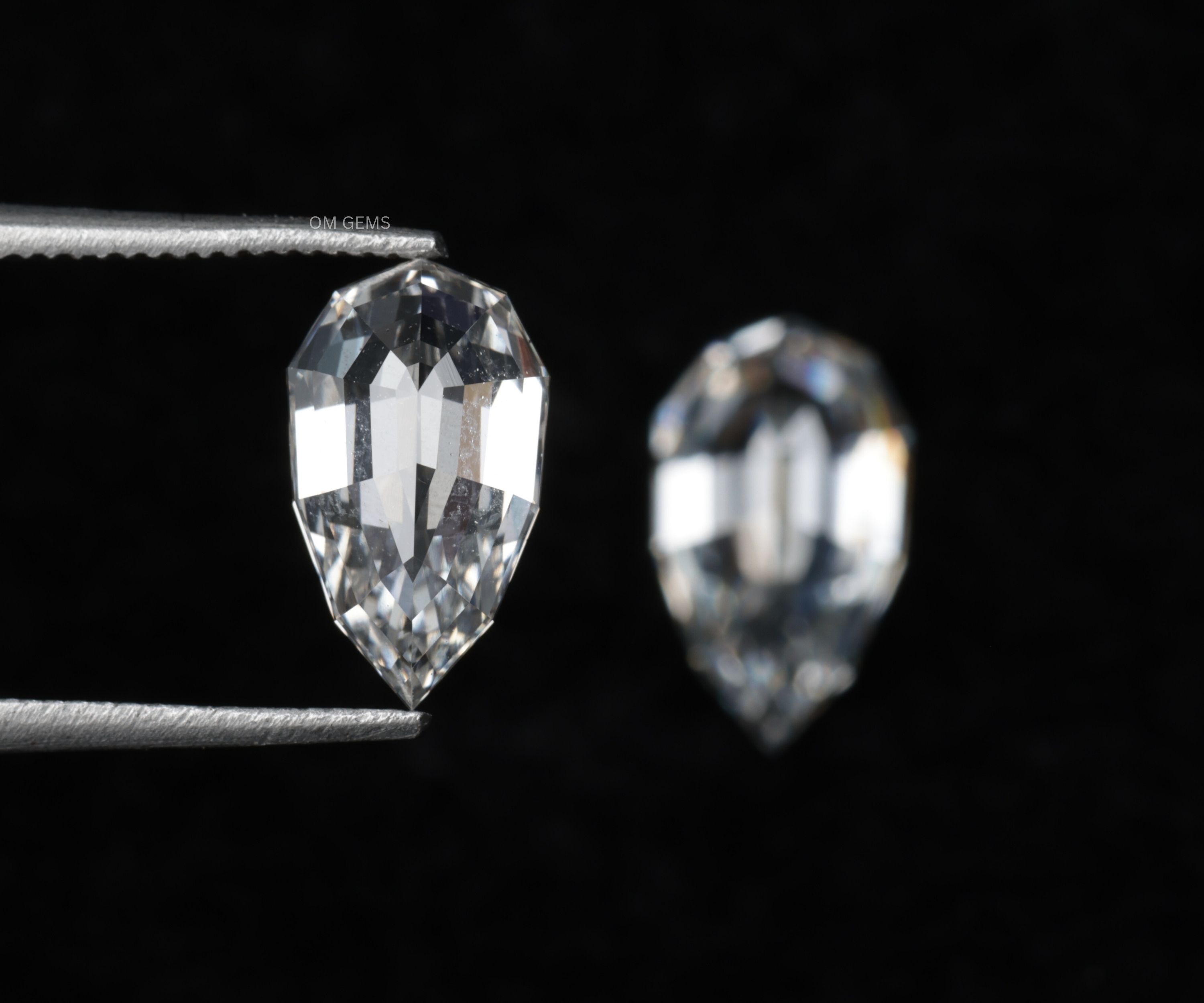 Matching Lab Grown Pear Diamond Pair