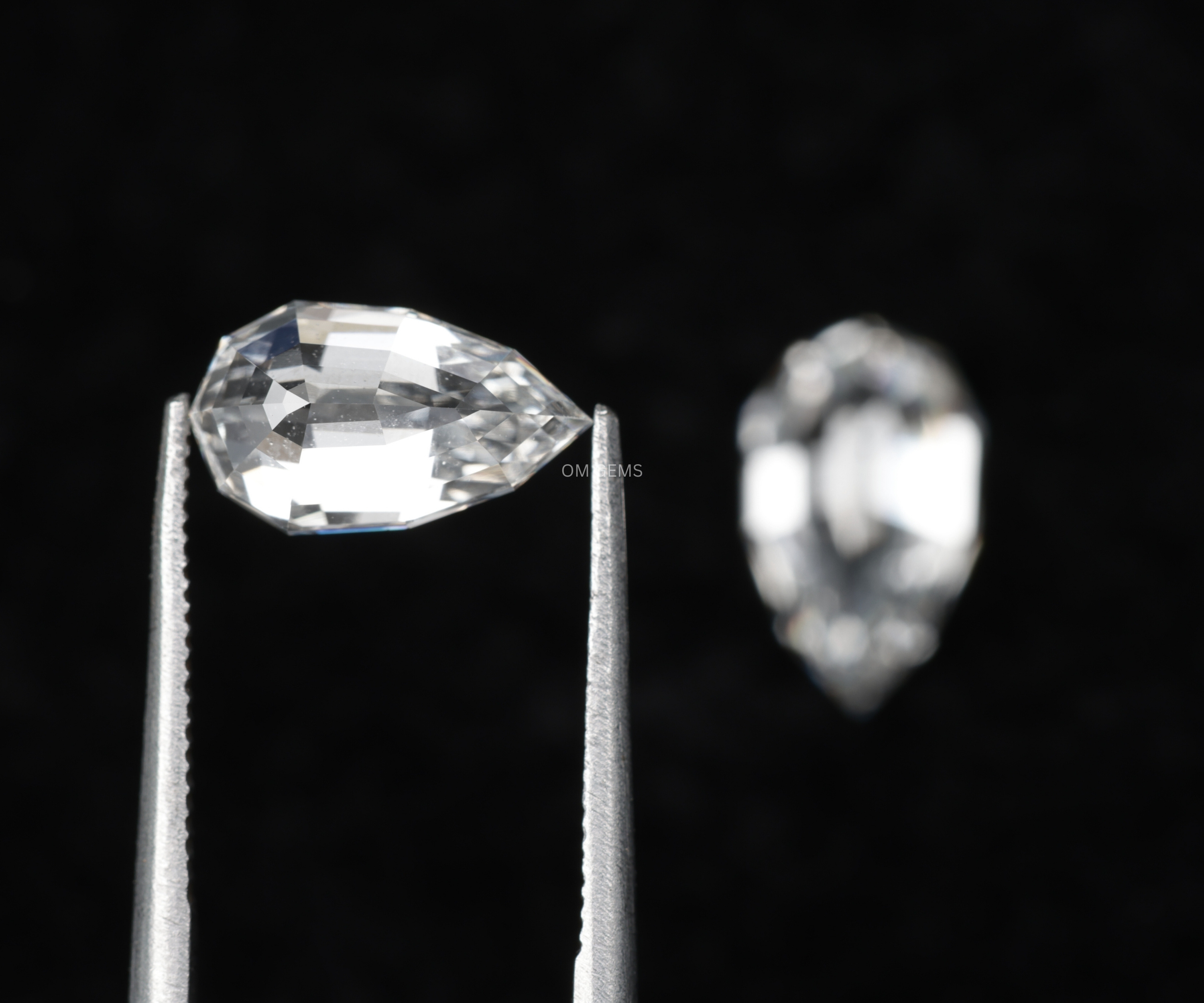 Lab Grown Pear Shape Diamond Matching Pair