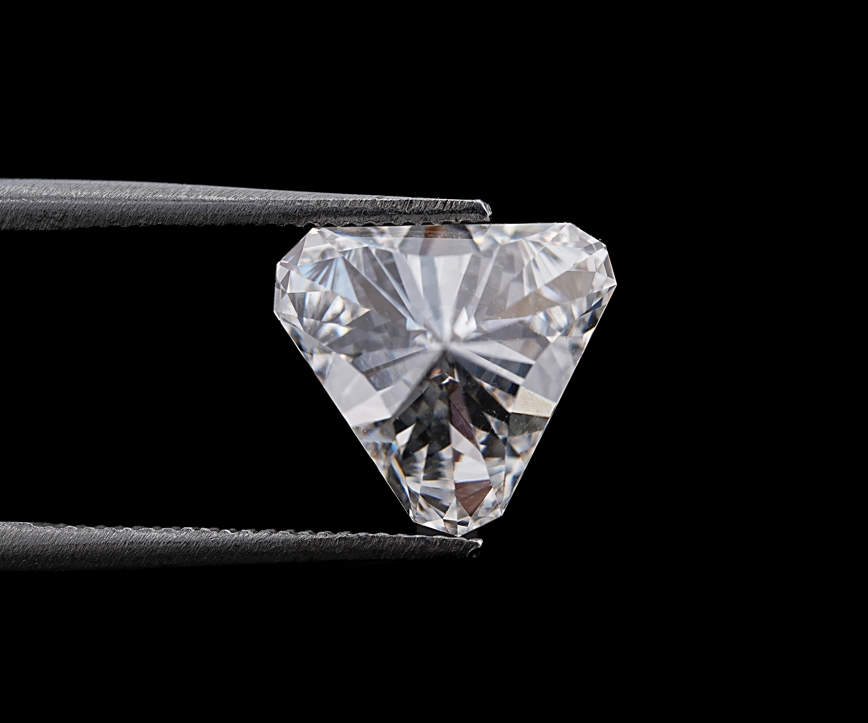 2.10 CT Lab Grown Trillion Cut Loose Diamond