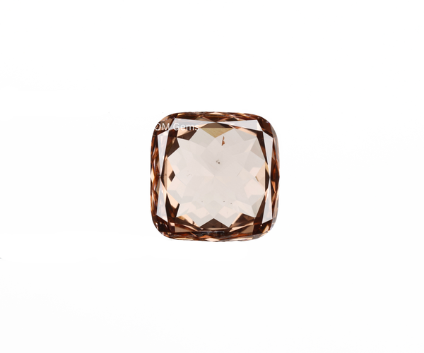 Brown Cushion Cut Lab Loose Diamond