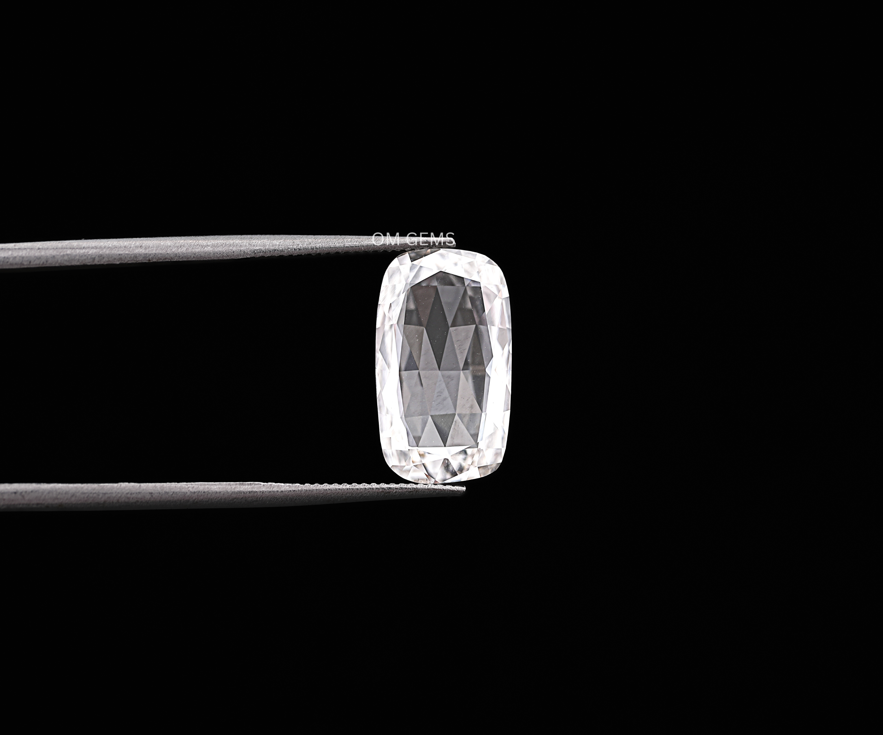 Rose Cut Elongated Cushion Lab Grown Diamond
