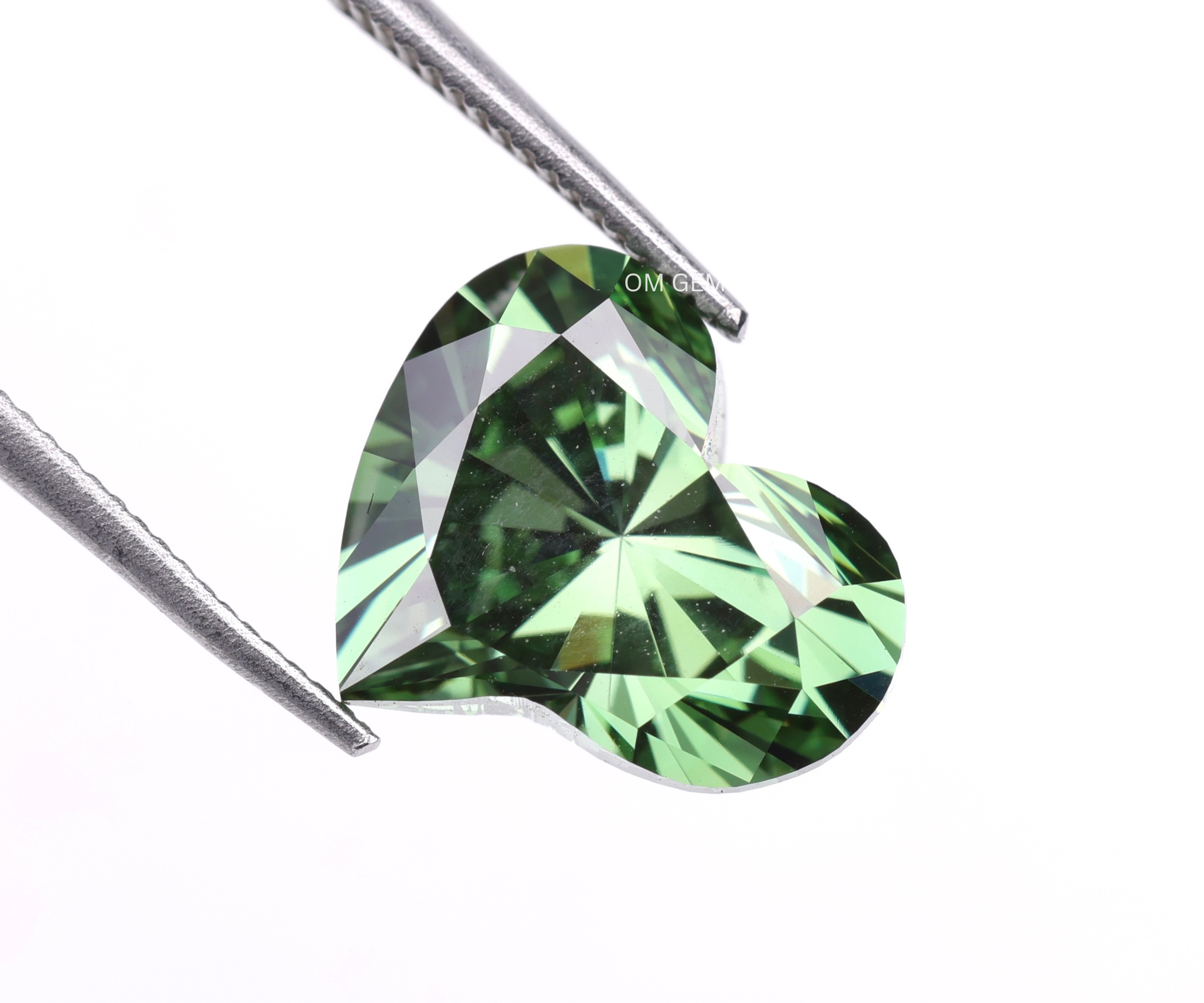2.83 CT Green Heart Lab Grown Diamond