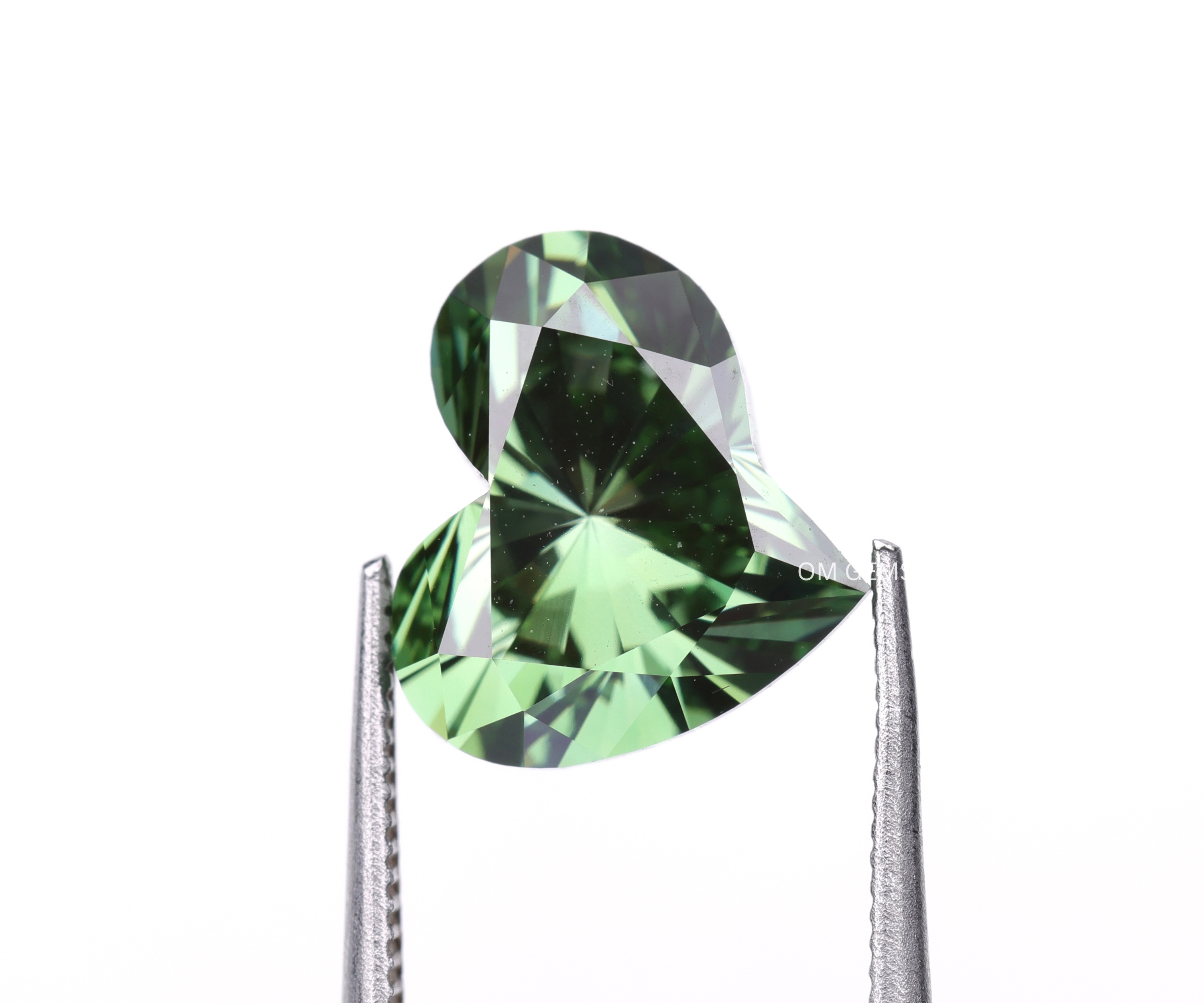 2.83 CT Green Heart Lab Grown Diamond