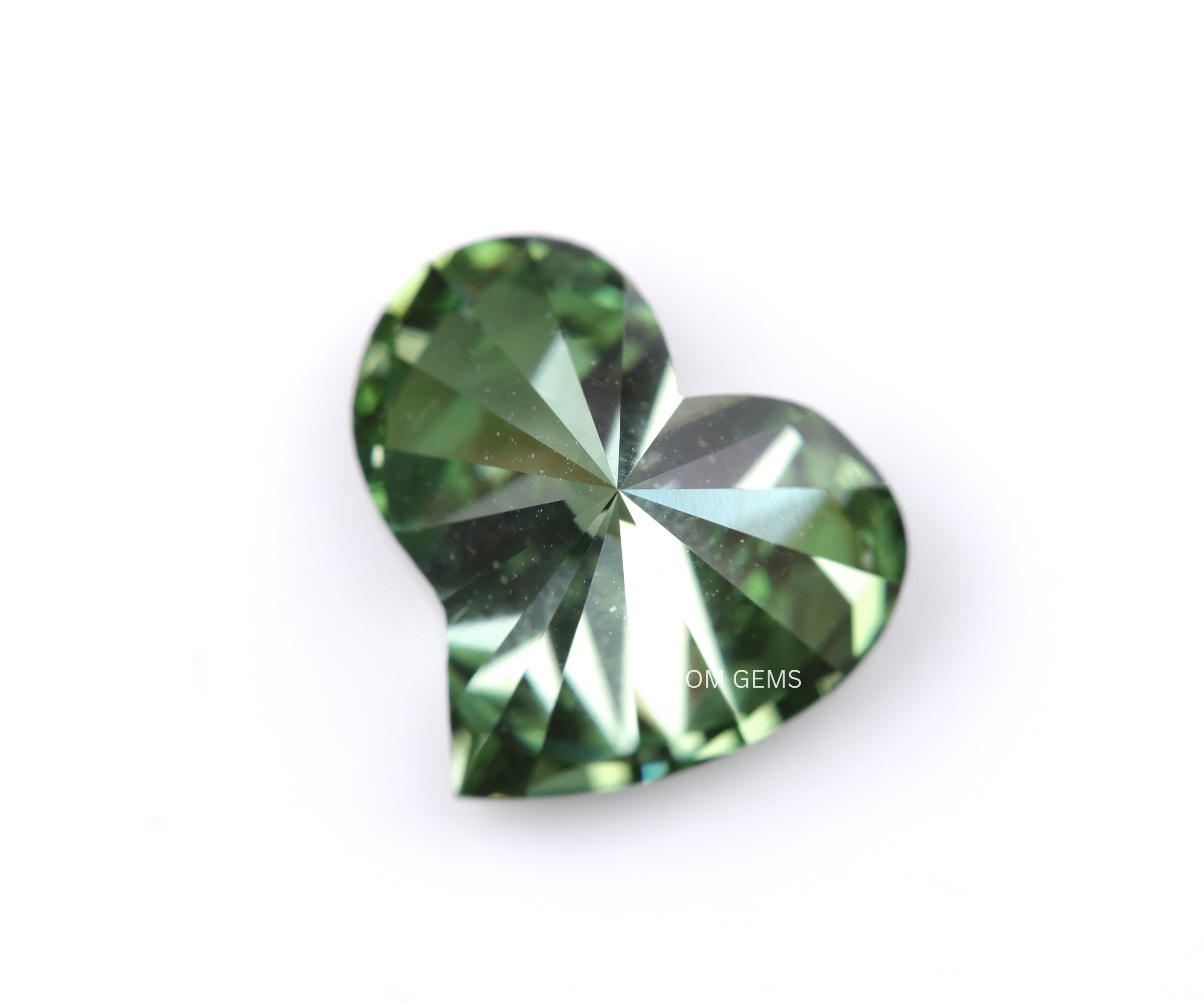 2.83 CT Green Heart Lab Grown Diamond