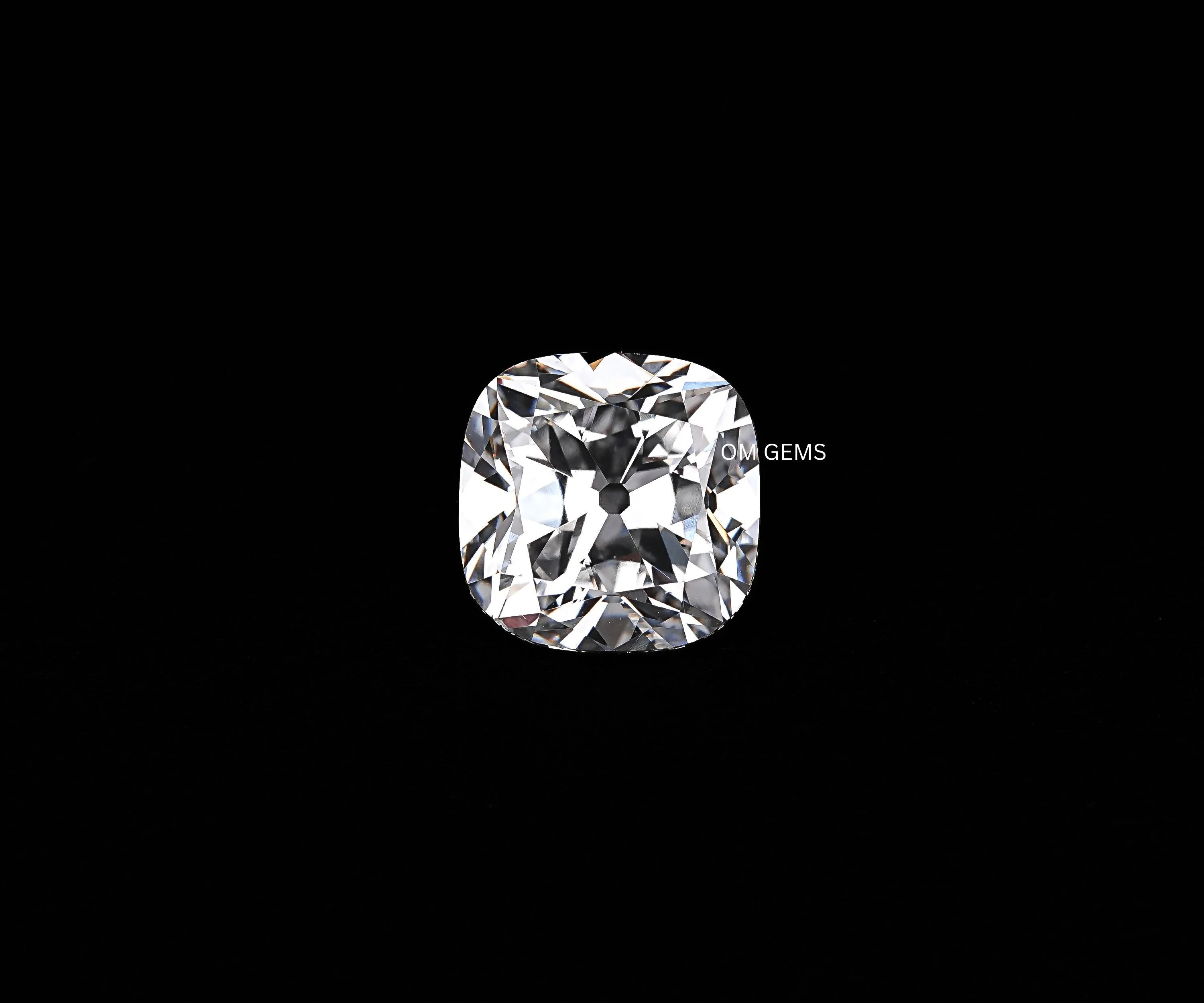 2.92 CT Old Mine Cushion Cut Lab Diamond