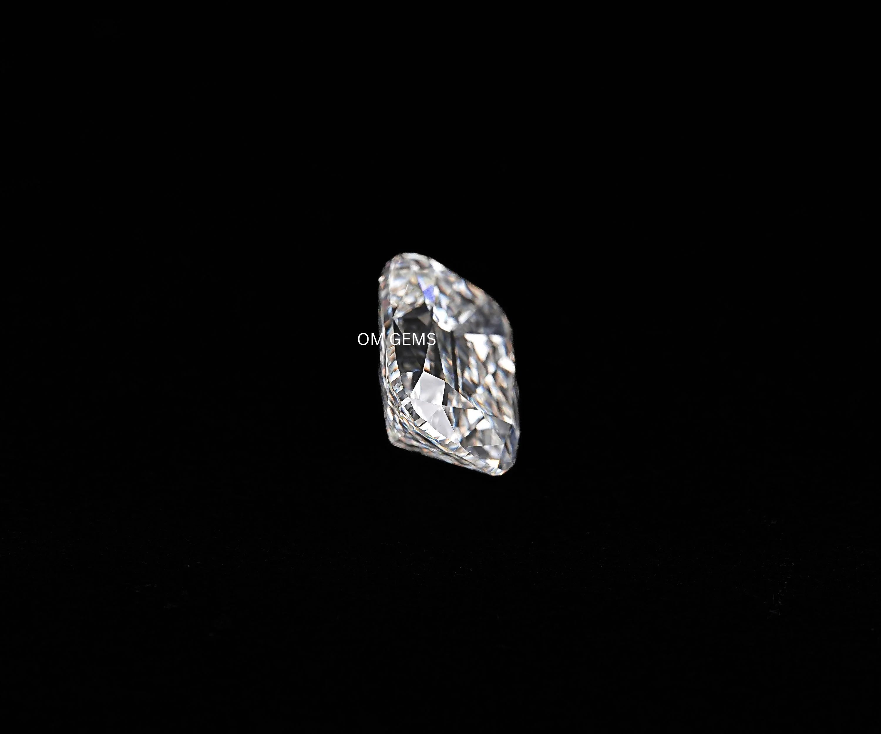 3.01 ct Old Mine Cushion Lab Solitaire Diamond
