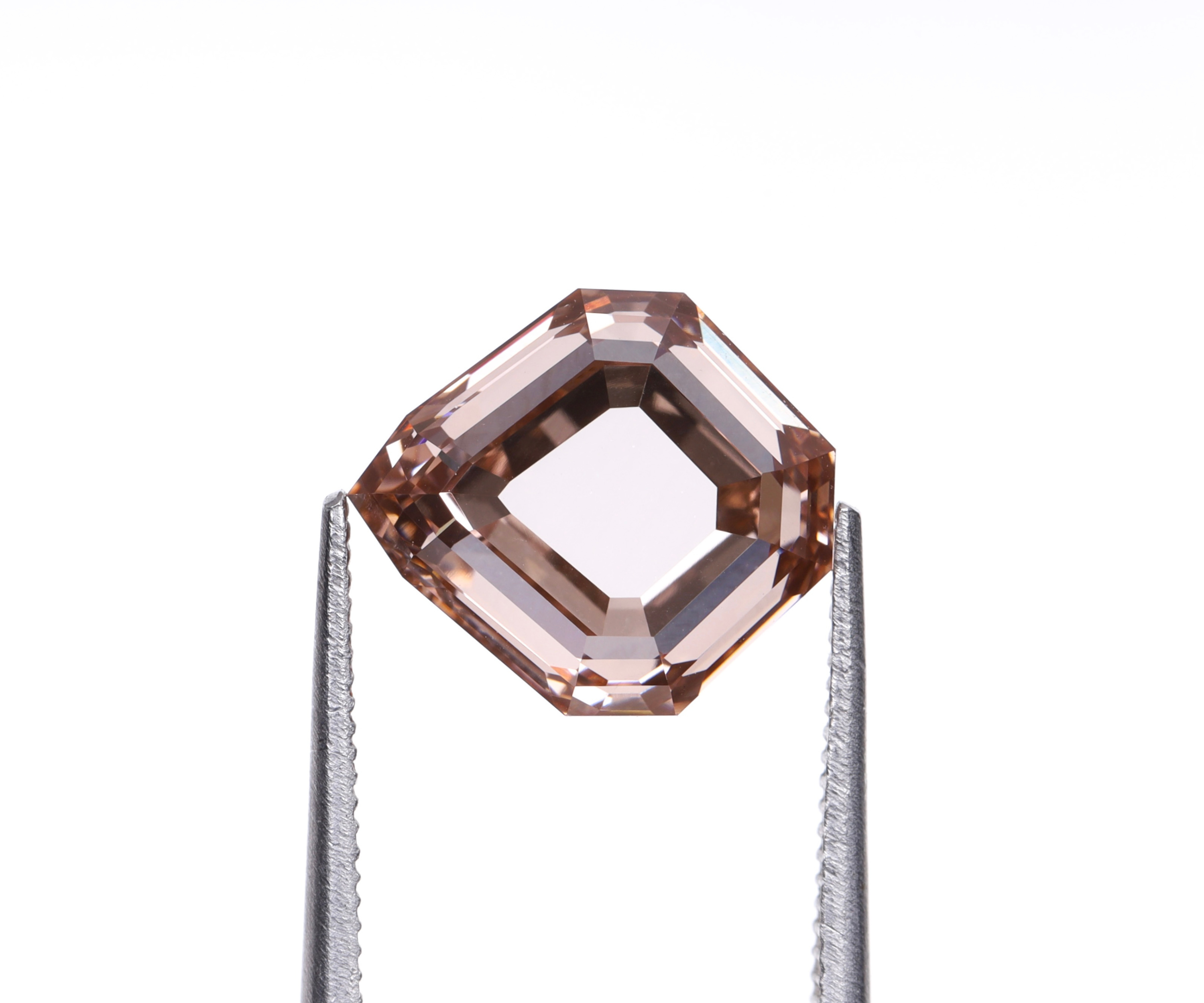 3.01 CT champagne Shield Cut Lab Grown Diamond