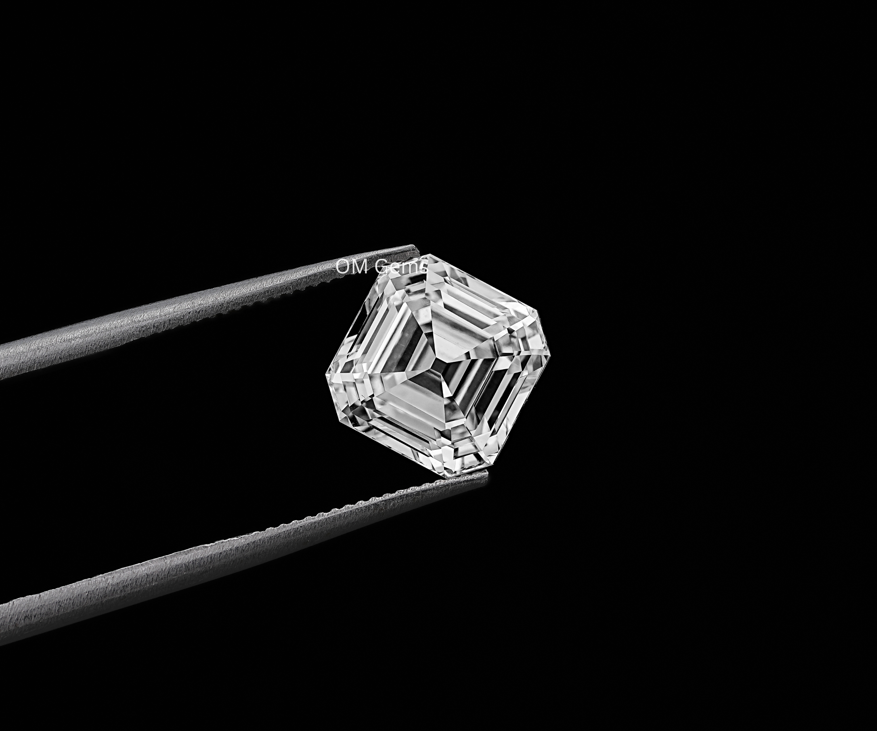 3.03 CT Asscher Cut Lab Grown Diamond