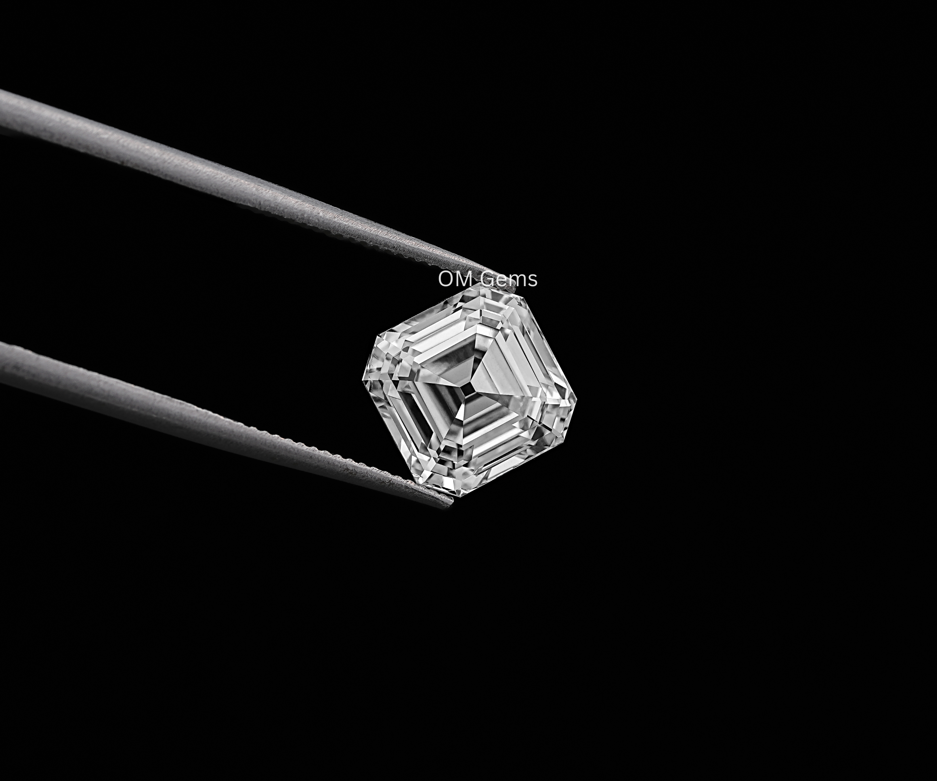 3.03 CT Asscher Cut Lab Grown Diamond