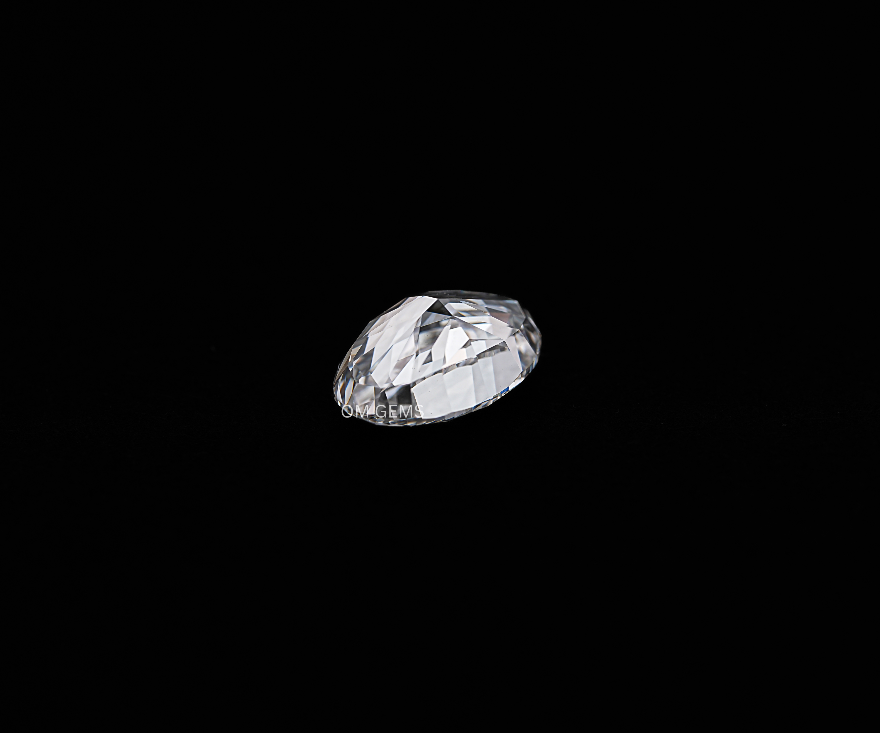 D Color Oval Cut Lab Grown Diamond
